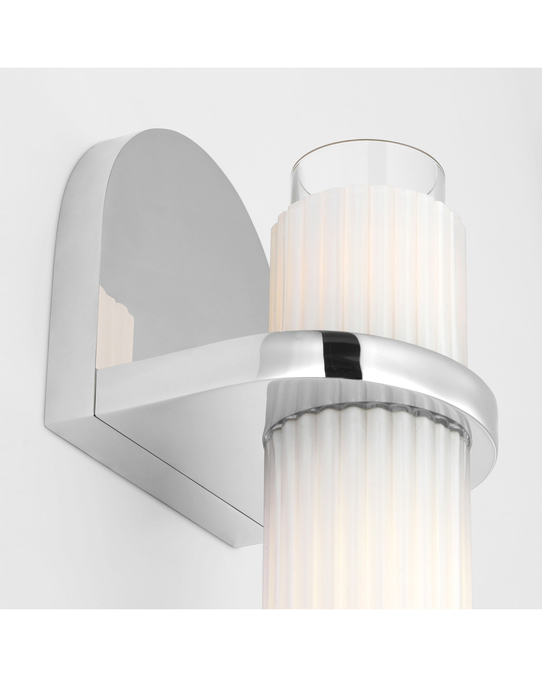 Arena 20" vägglampa nickel