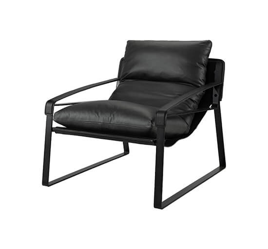 XXX Titanic Anthracite - Hillsdale Lounge Chair Chanel Taupe