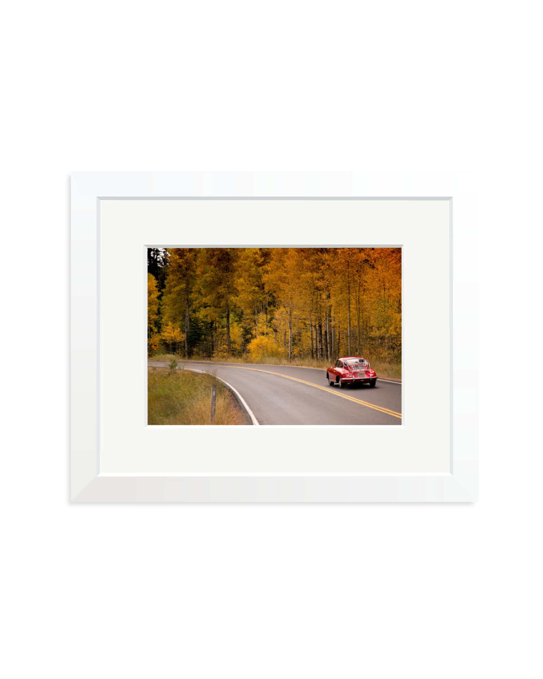 356 Porsche White / Small