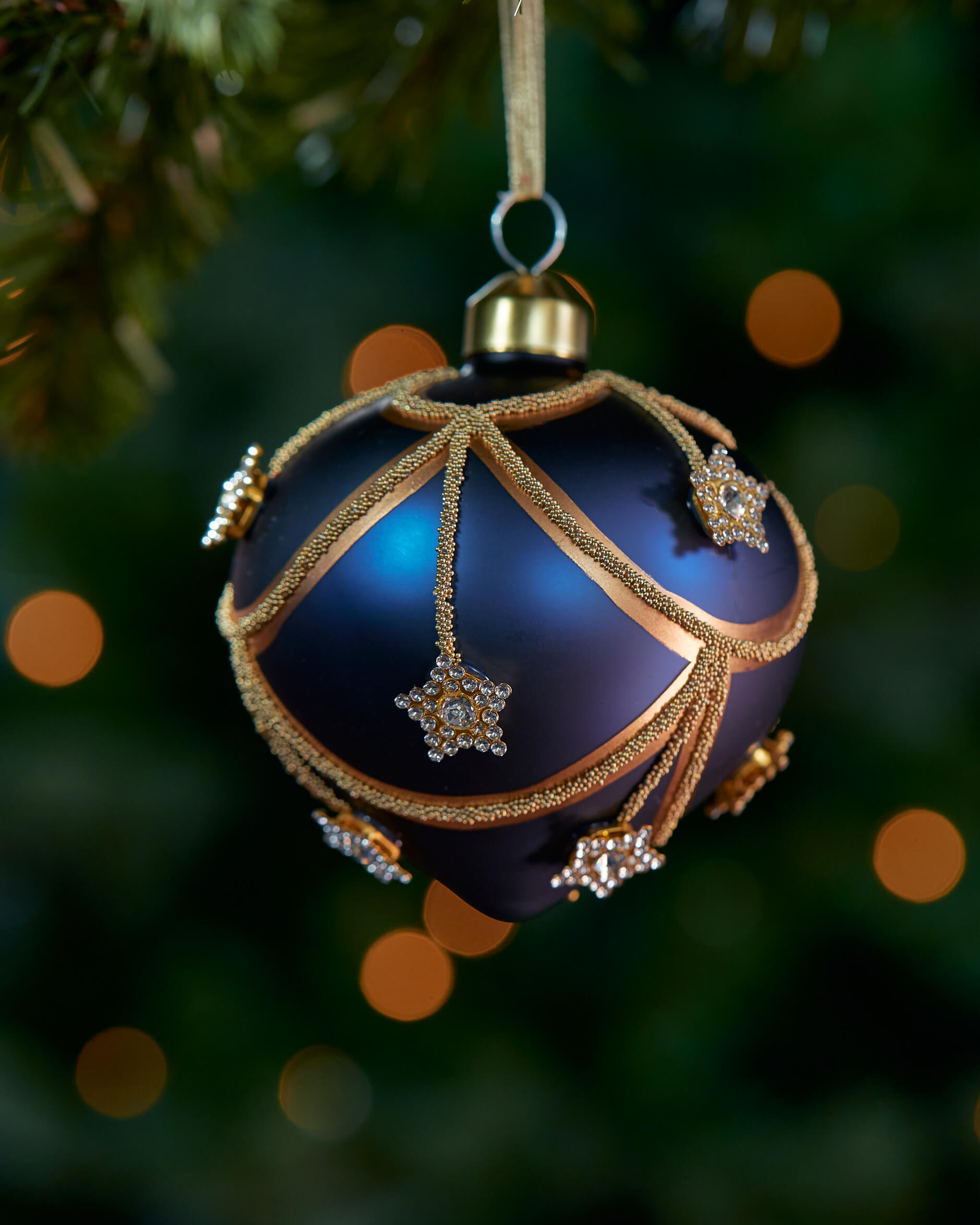 Astra Regal Julkula blå/guld