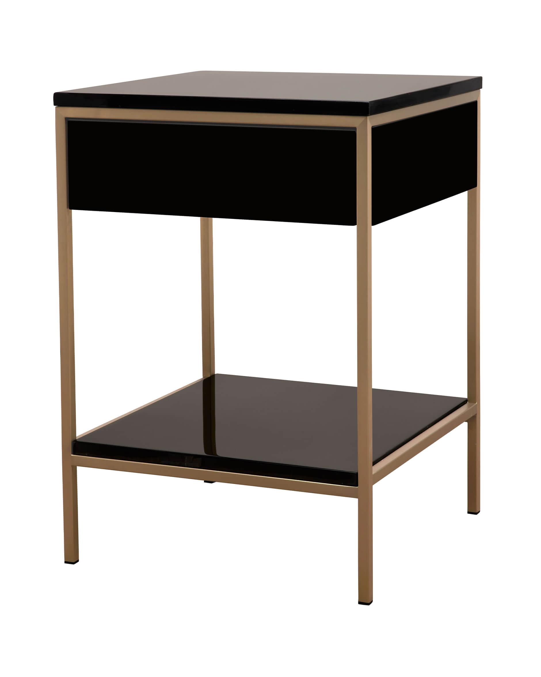 Erin sidobord mässing/ek