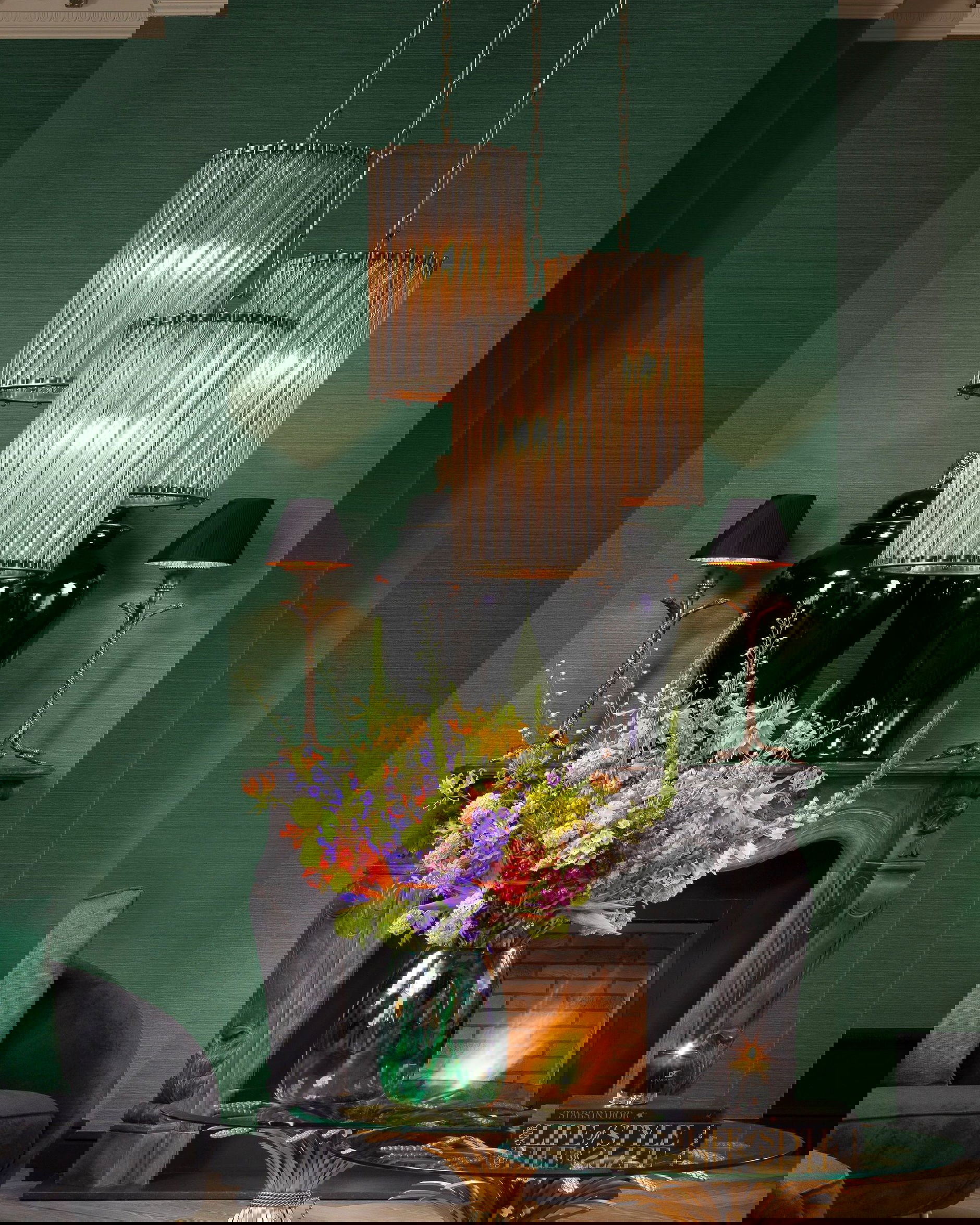 Tiziano Ceiling Lamp Brass