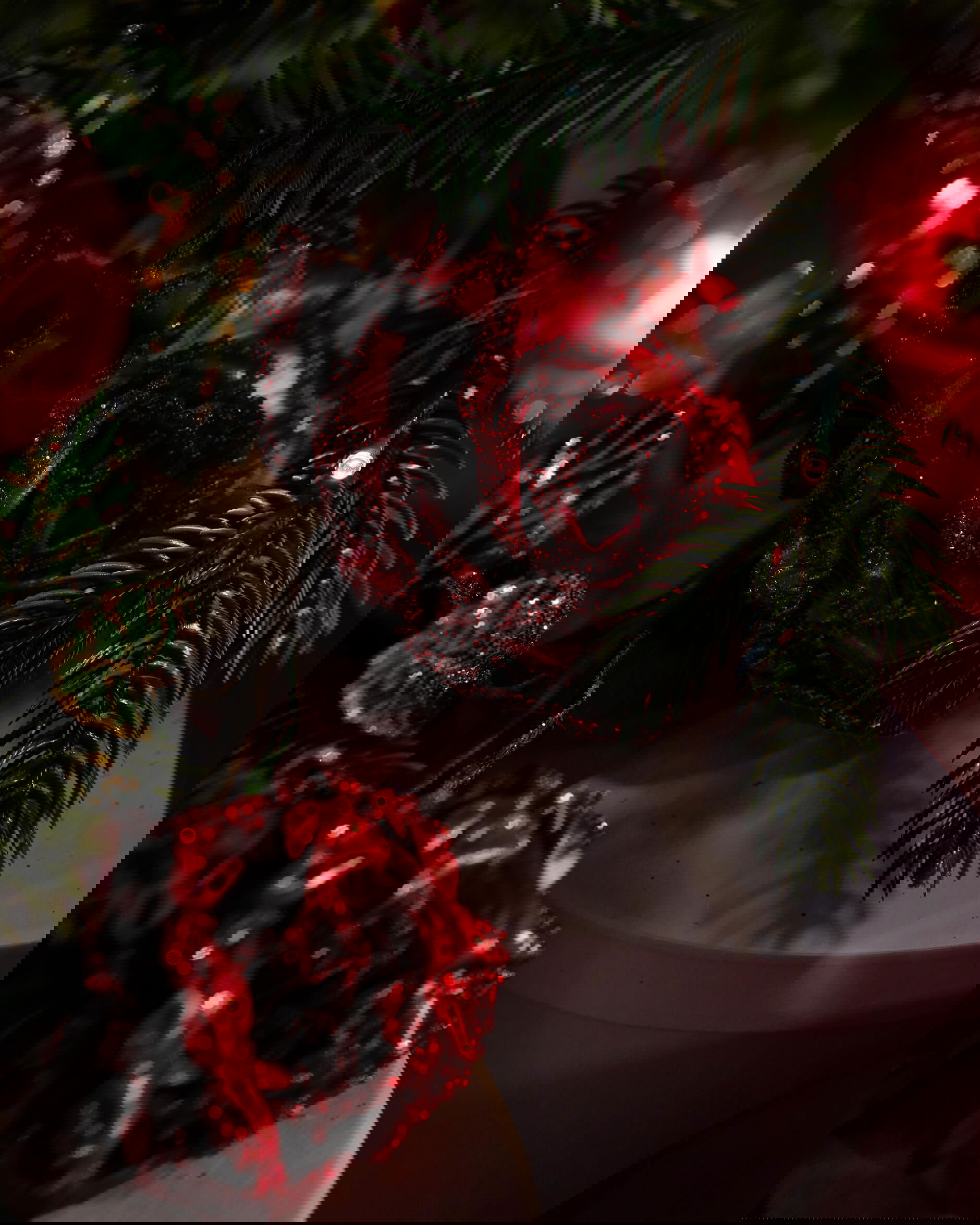 Belle kvist röd 55cm