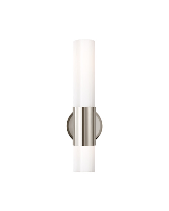 Penz Cylindrical vägglampa nickel
