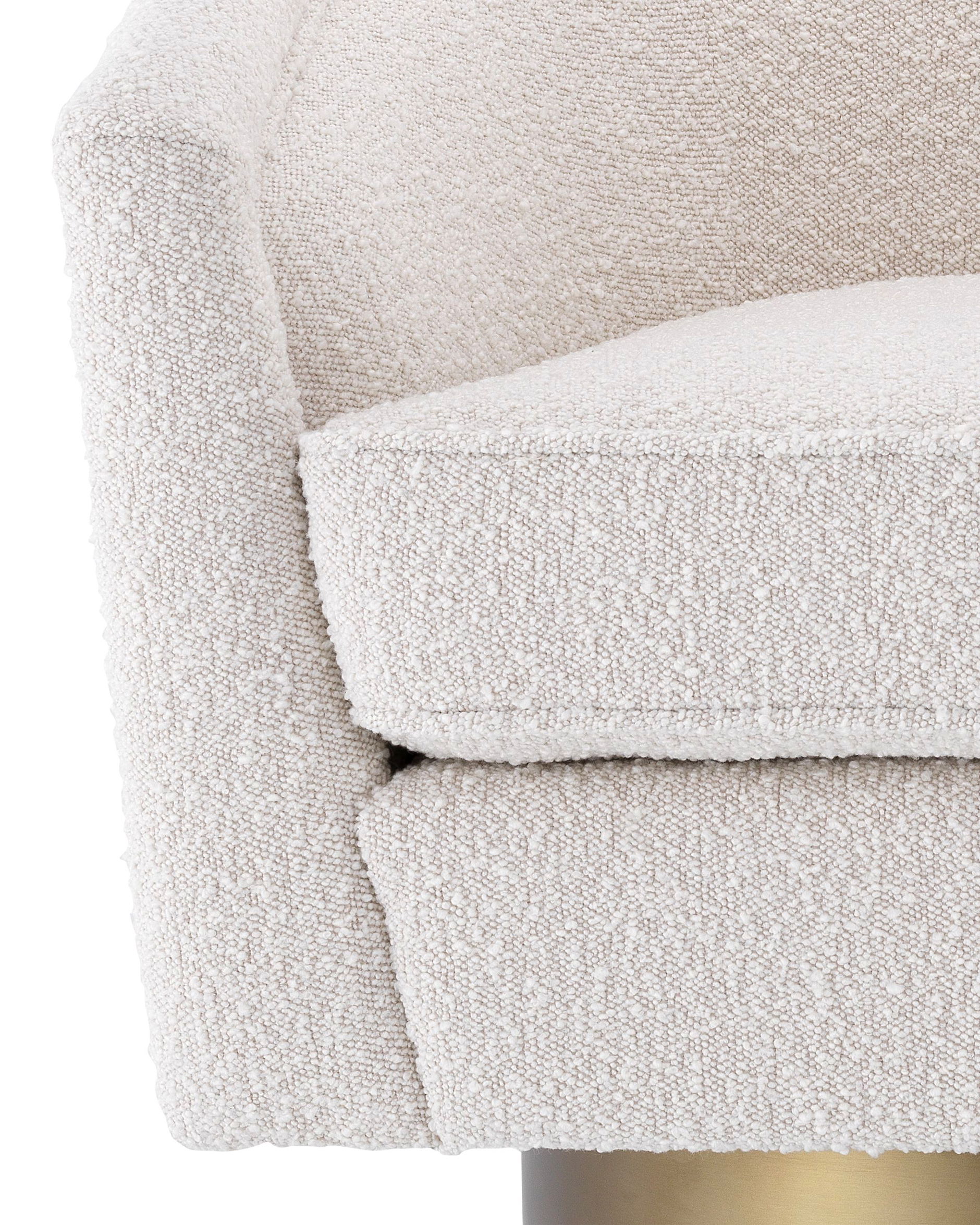 Catene fåtölj bouclé cream