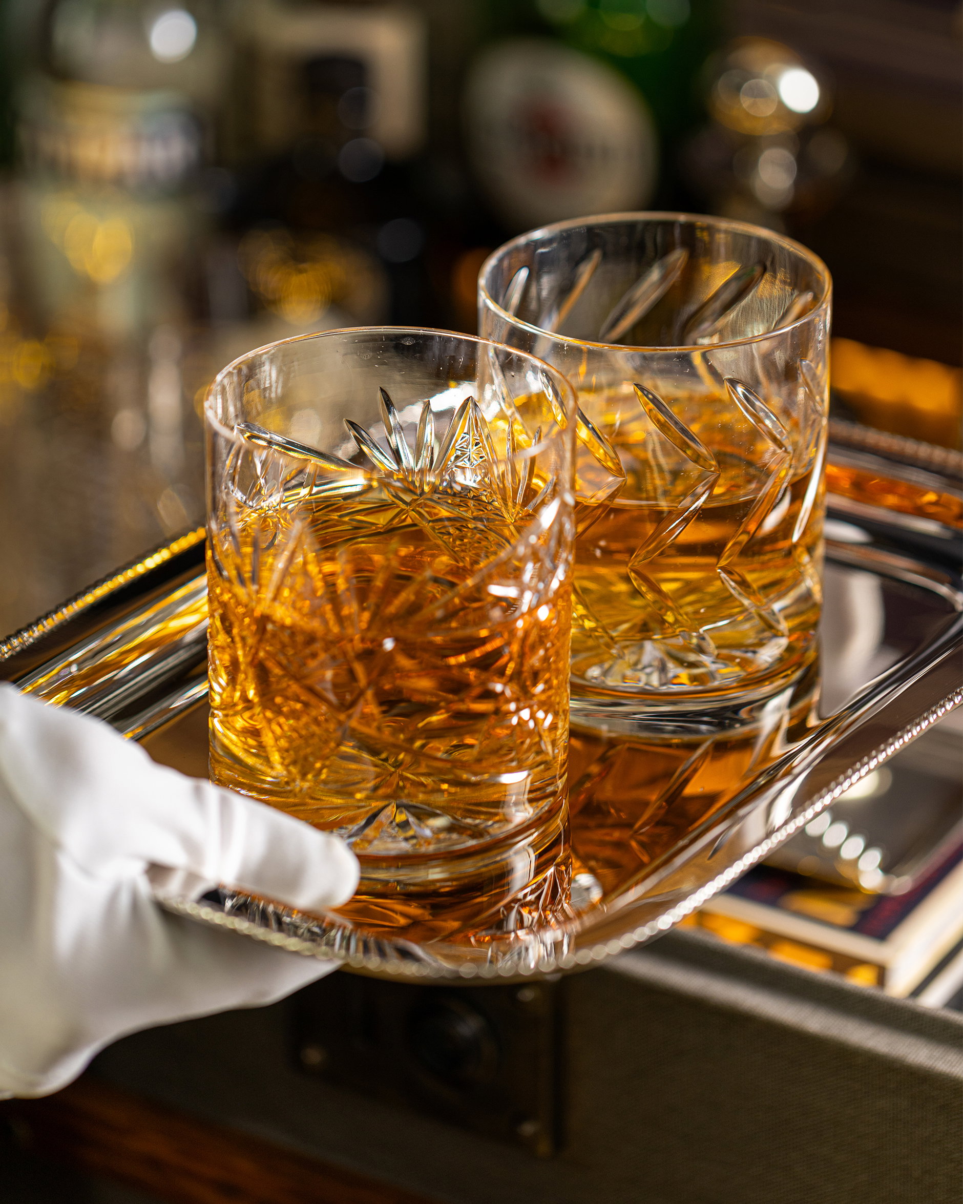 JFK tumblerglas kristall 6-pack