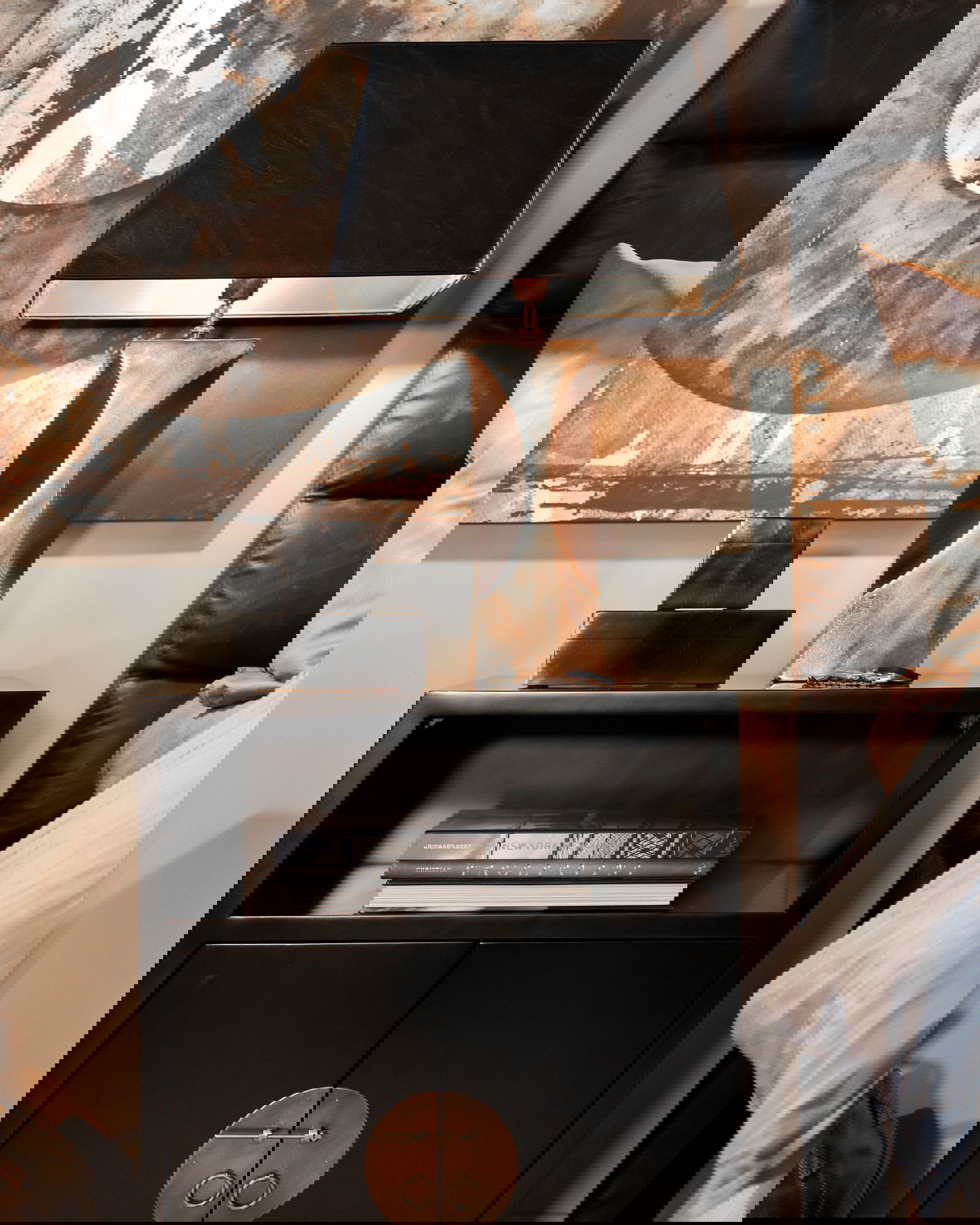 Vezzani bordslampa mässing