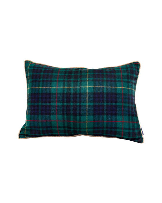 Keighly Tartan Pudebetræk Mørkegrøn