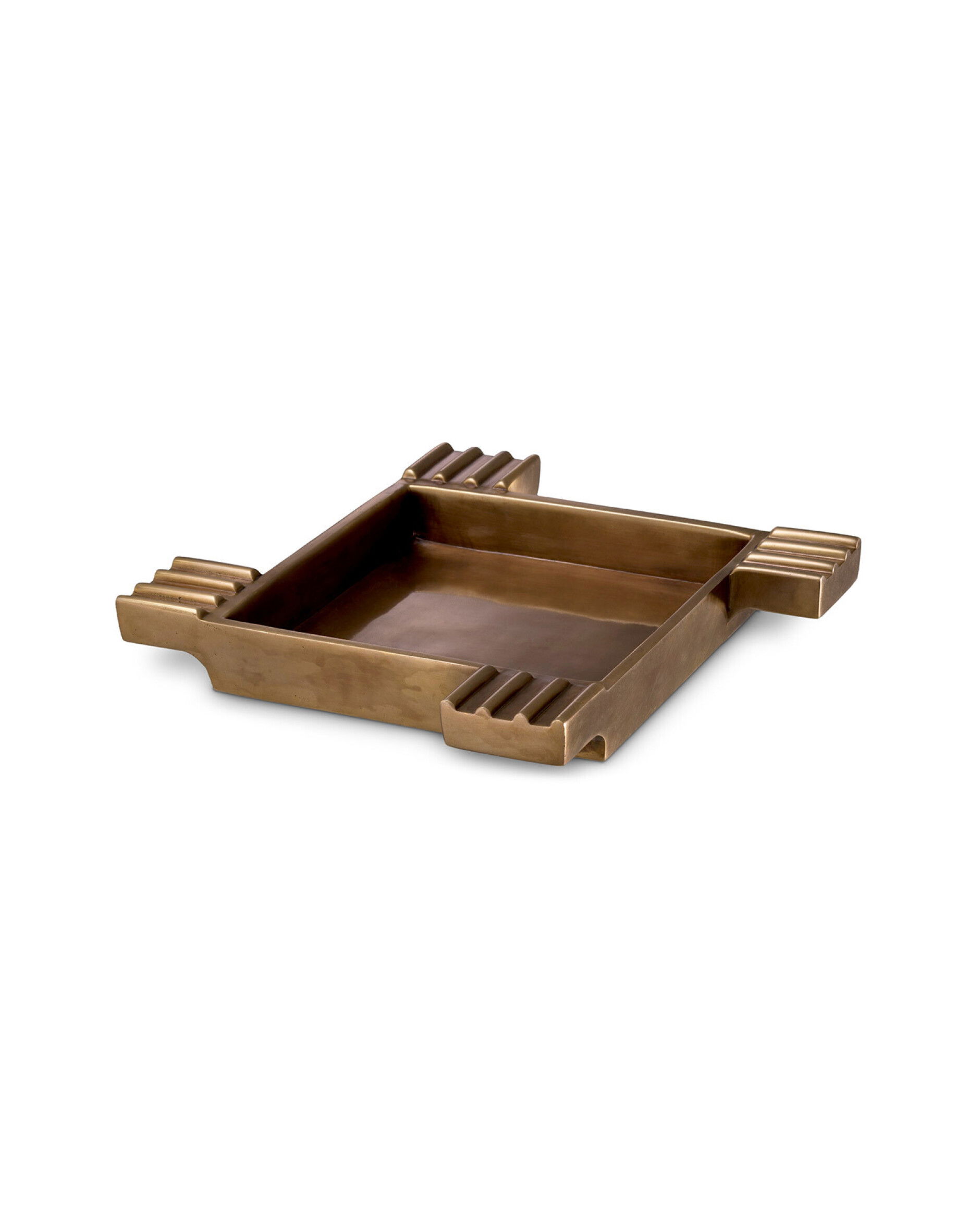 Mack Ashtray vintage brass finish