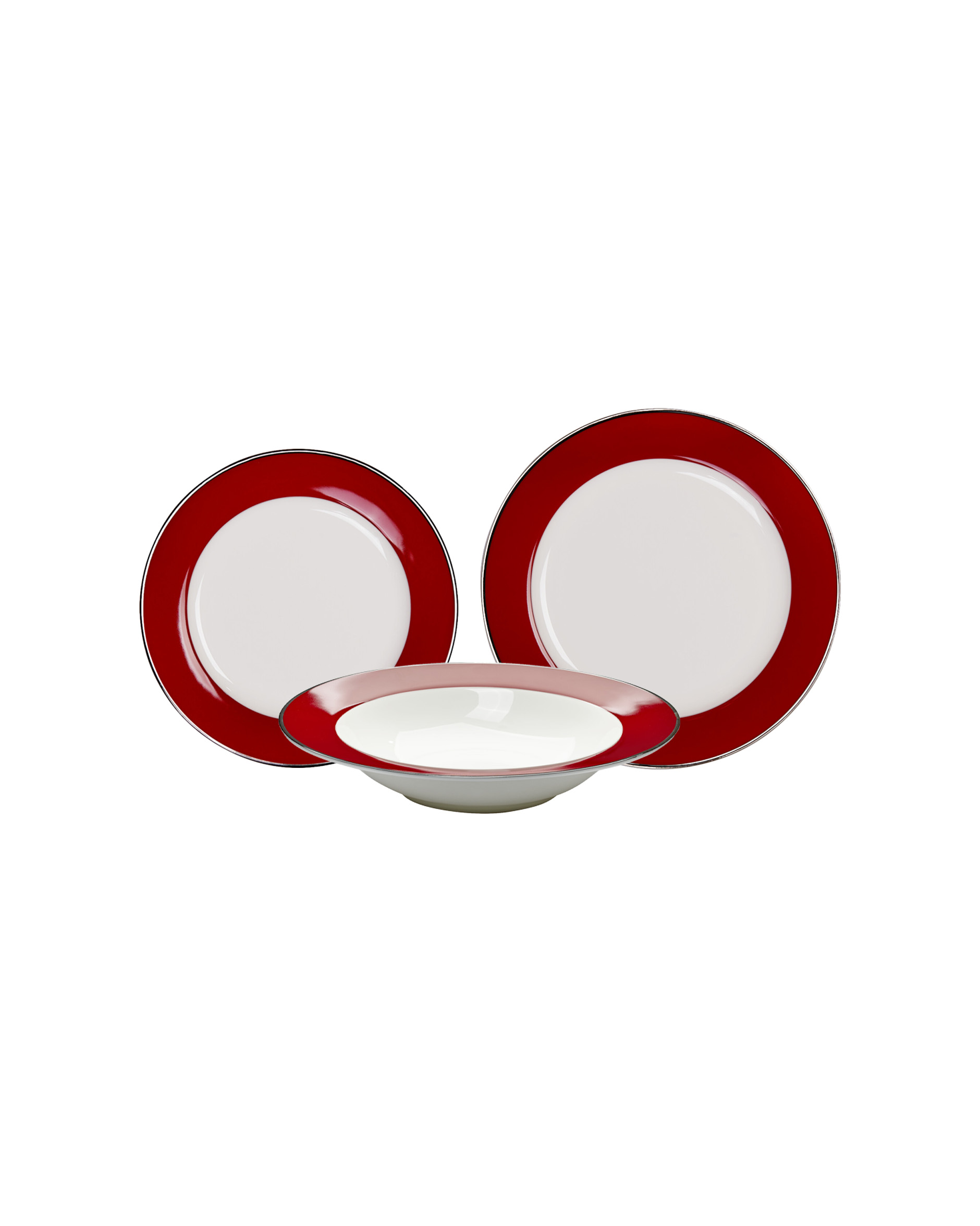 Audley Deep Red schotel 6-pack