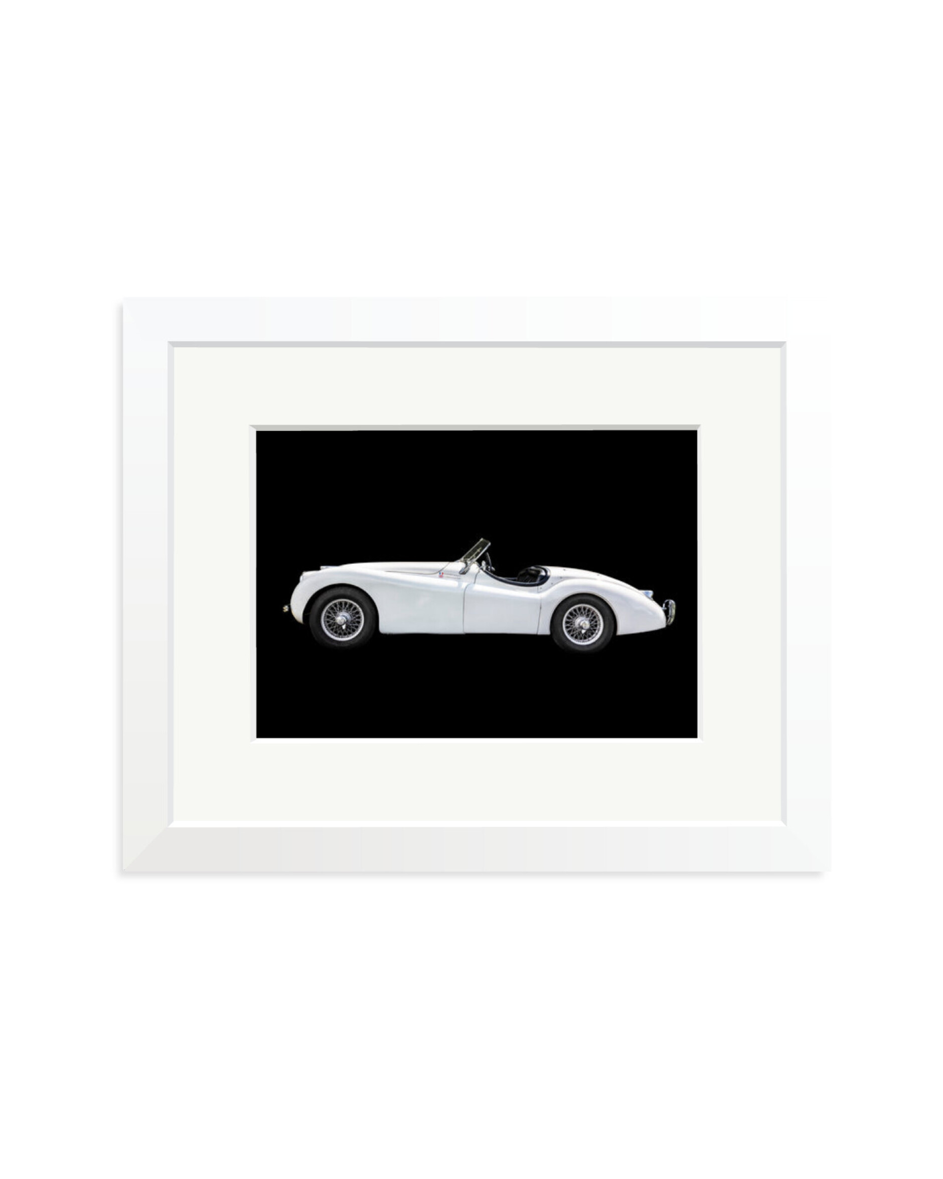 Jaguar XK120 White / Small