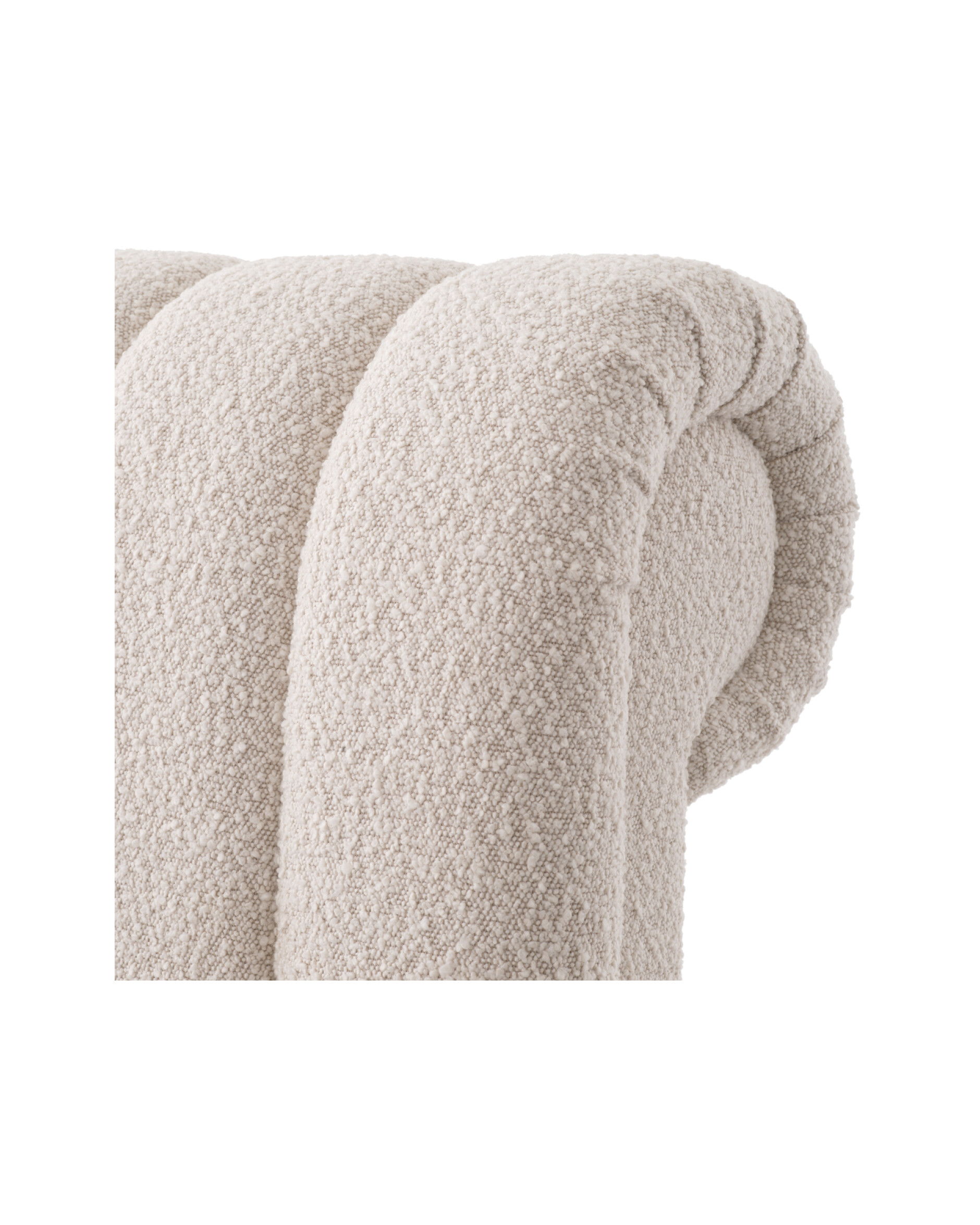 Sycamore sängram bouclé cream