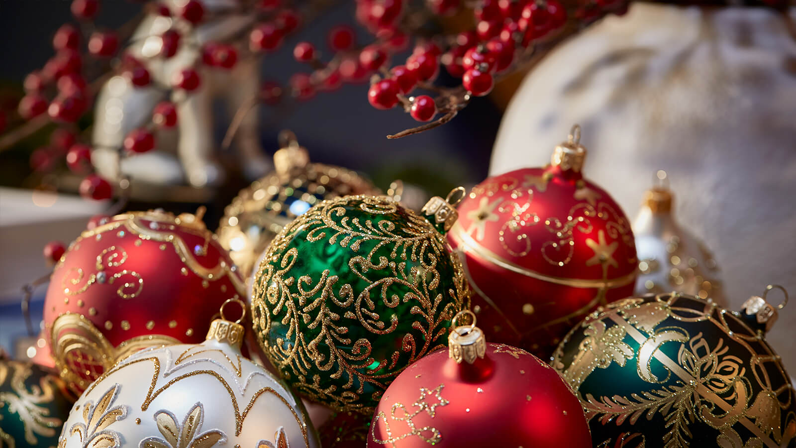 Weihnachtskugeln – Exklusiv ausgewählte Weihnachtskugeln – Newport