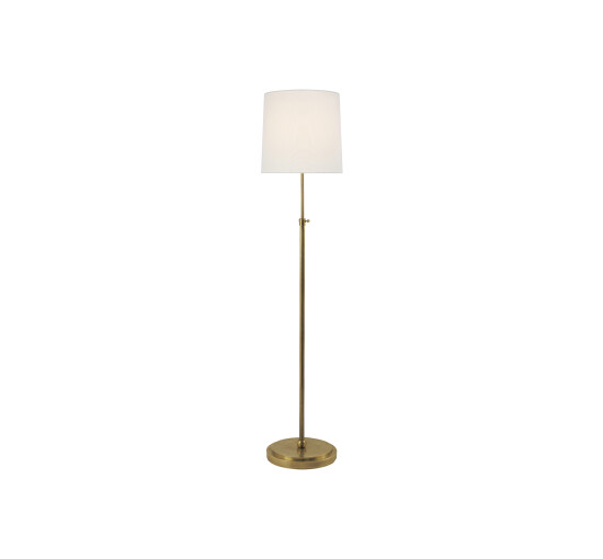 null - Bryant Floor Lamp Antique Brass