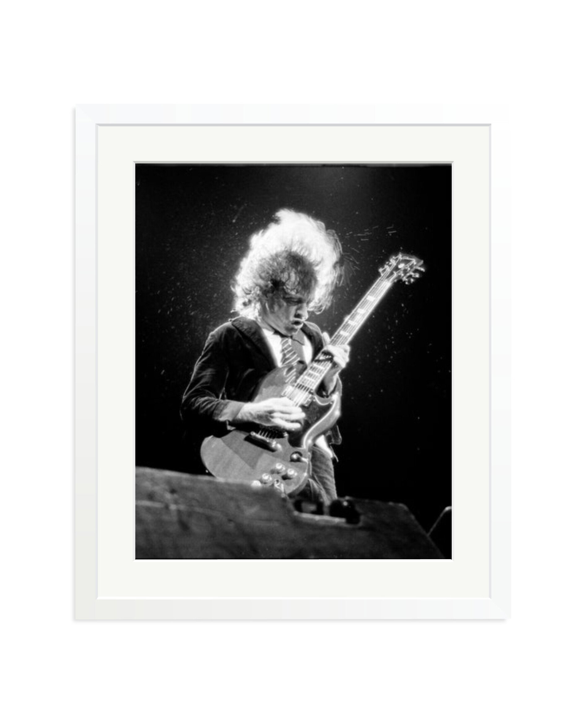 Angus Young 1986 White / Large