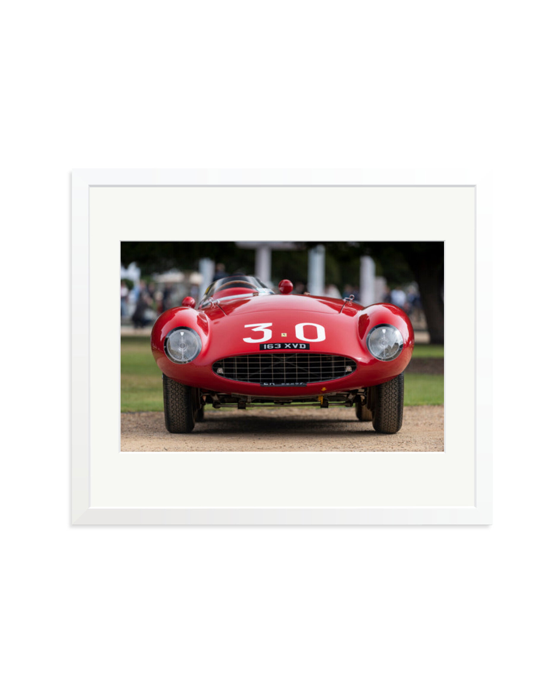 1954 Ferrari 500 Mondial White / Large