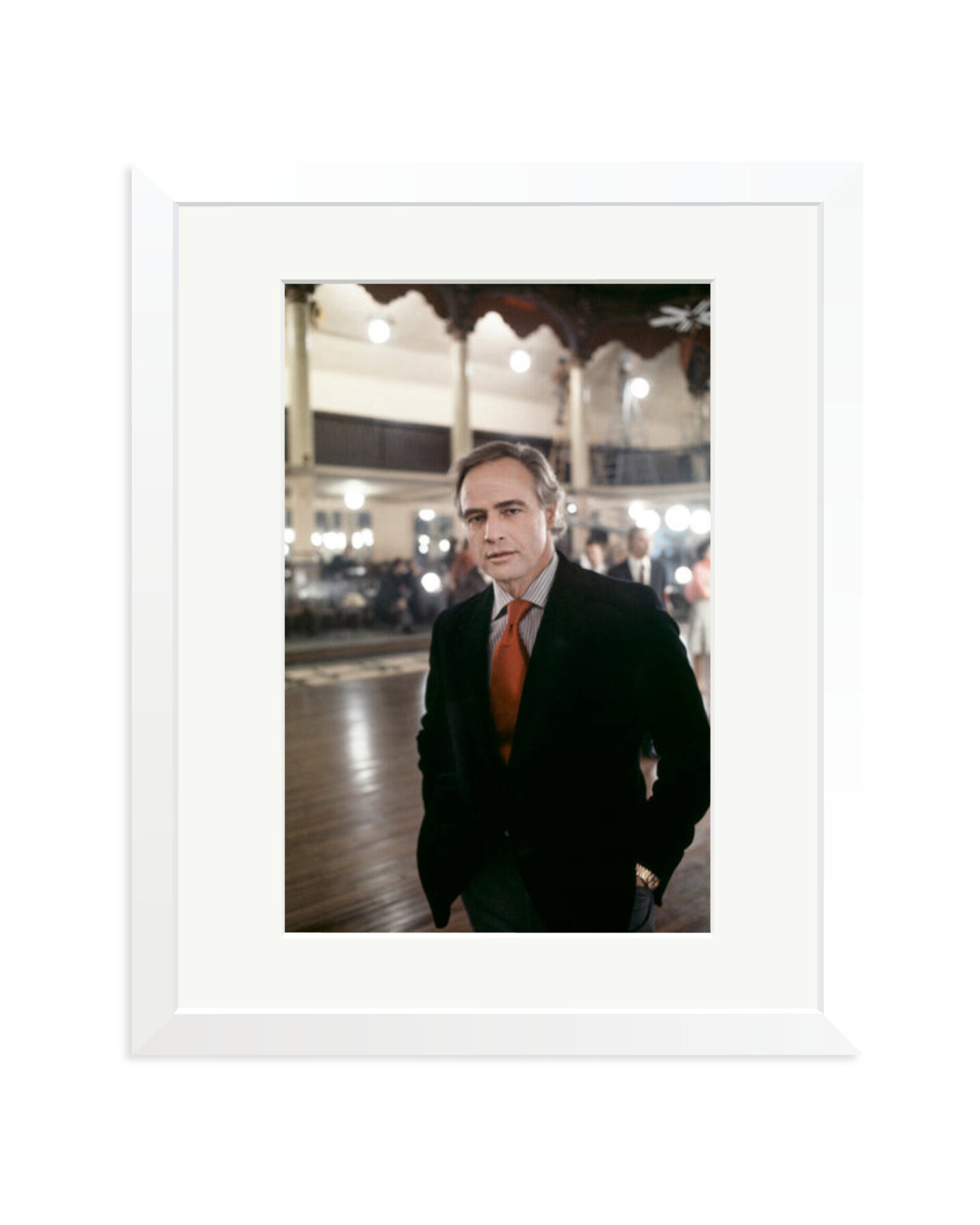 Marlon Brando - The Last Tango In Paris White / Medium