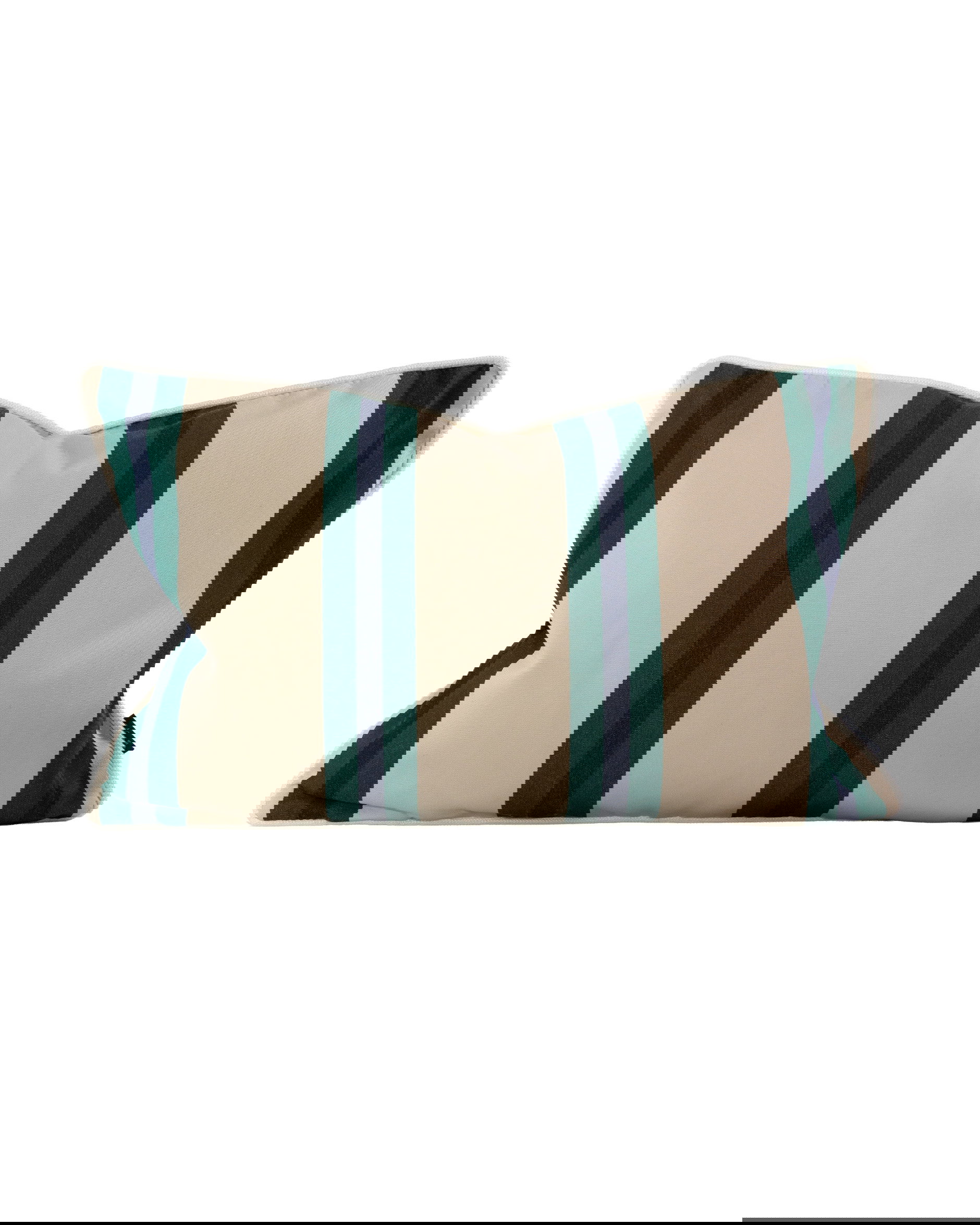 Cricket Stripe kuddfodral grön