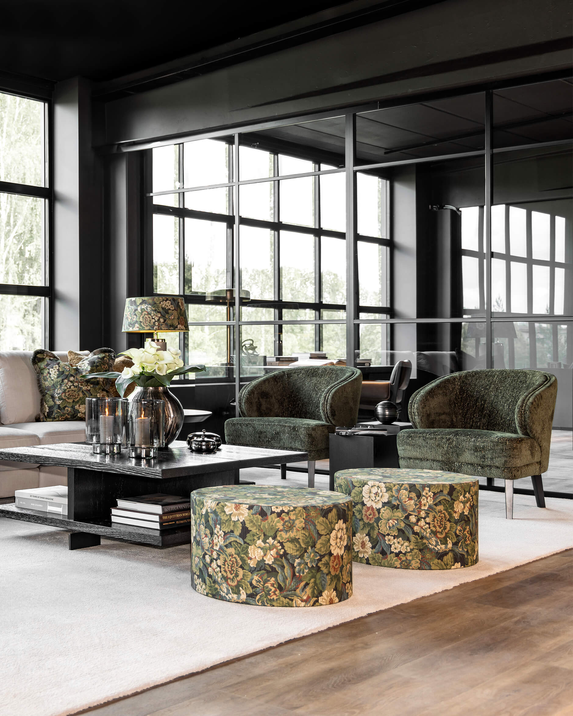 Barrington fåtölj pietra forest