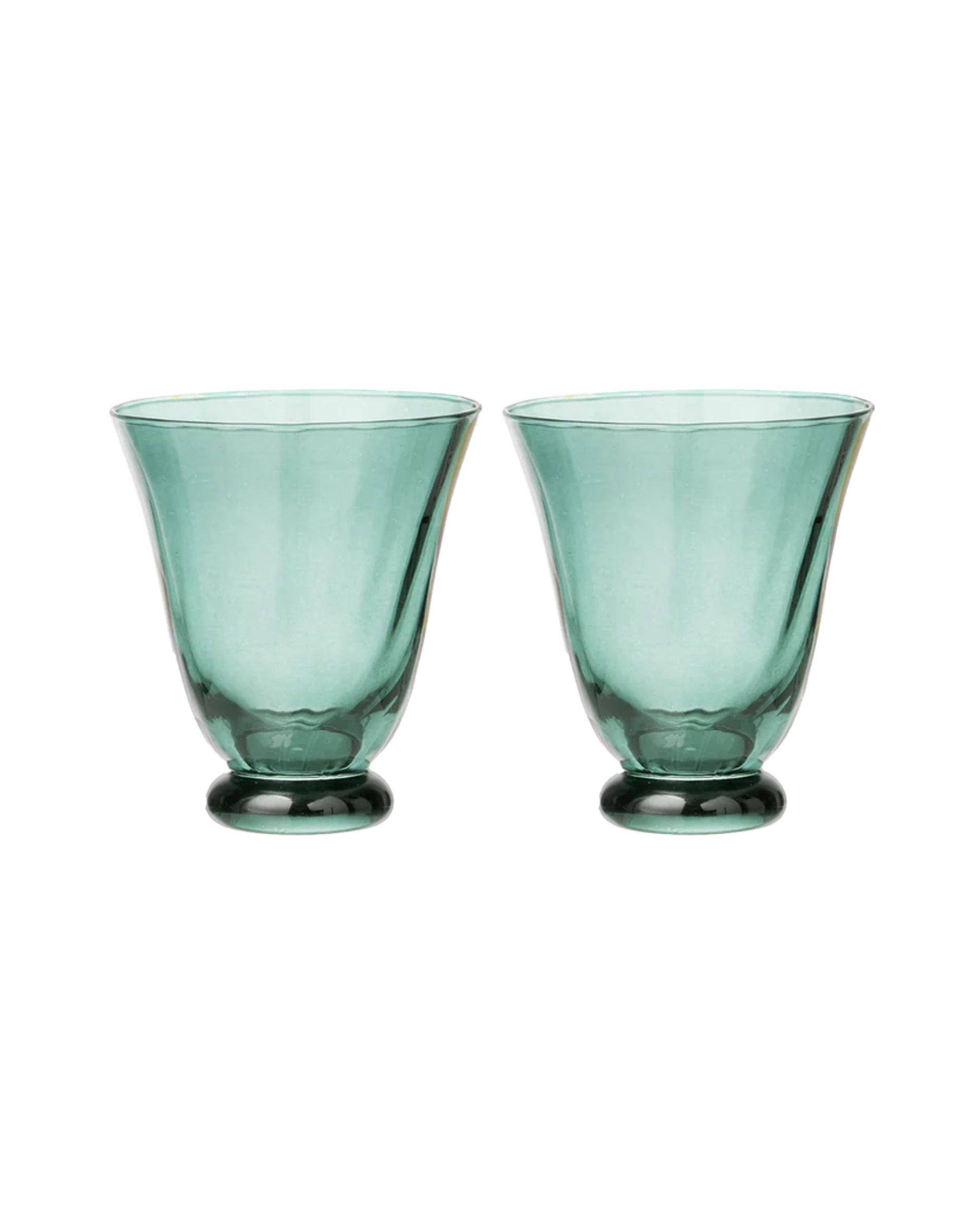 Olivia glass topaz 2-pack