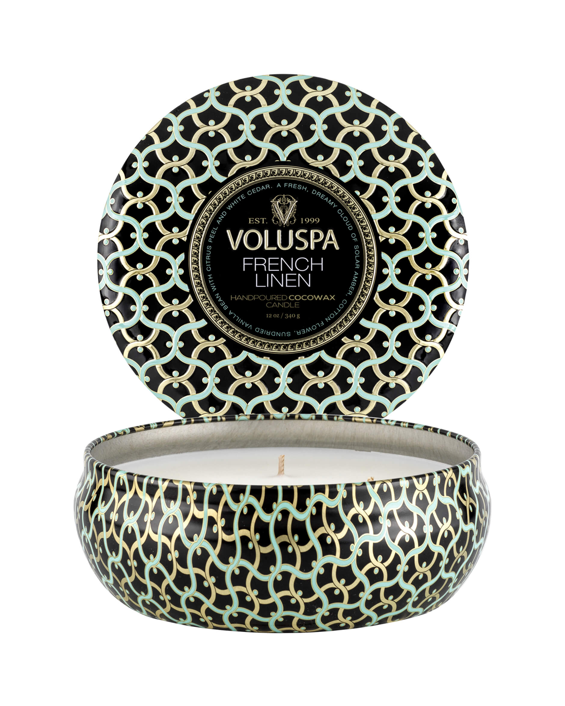 French Linen doftljus 3-wick