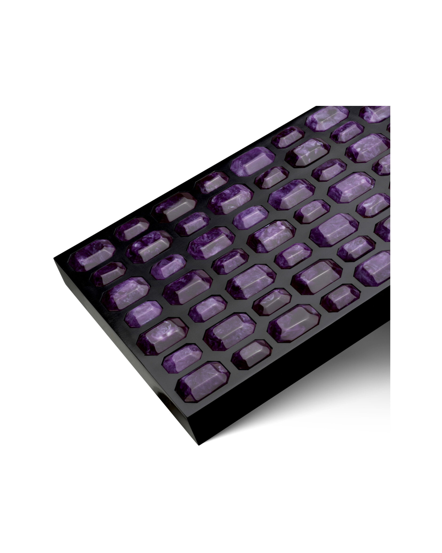 Lucida förvaringsask lila L