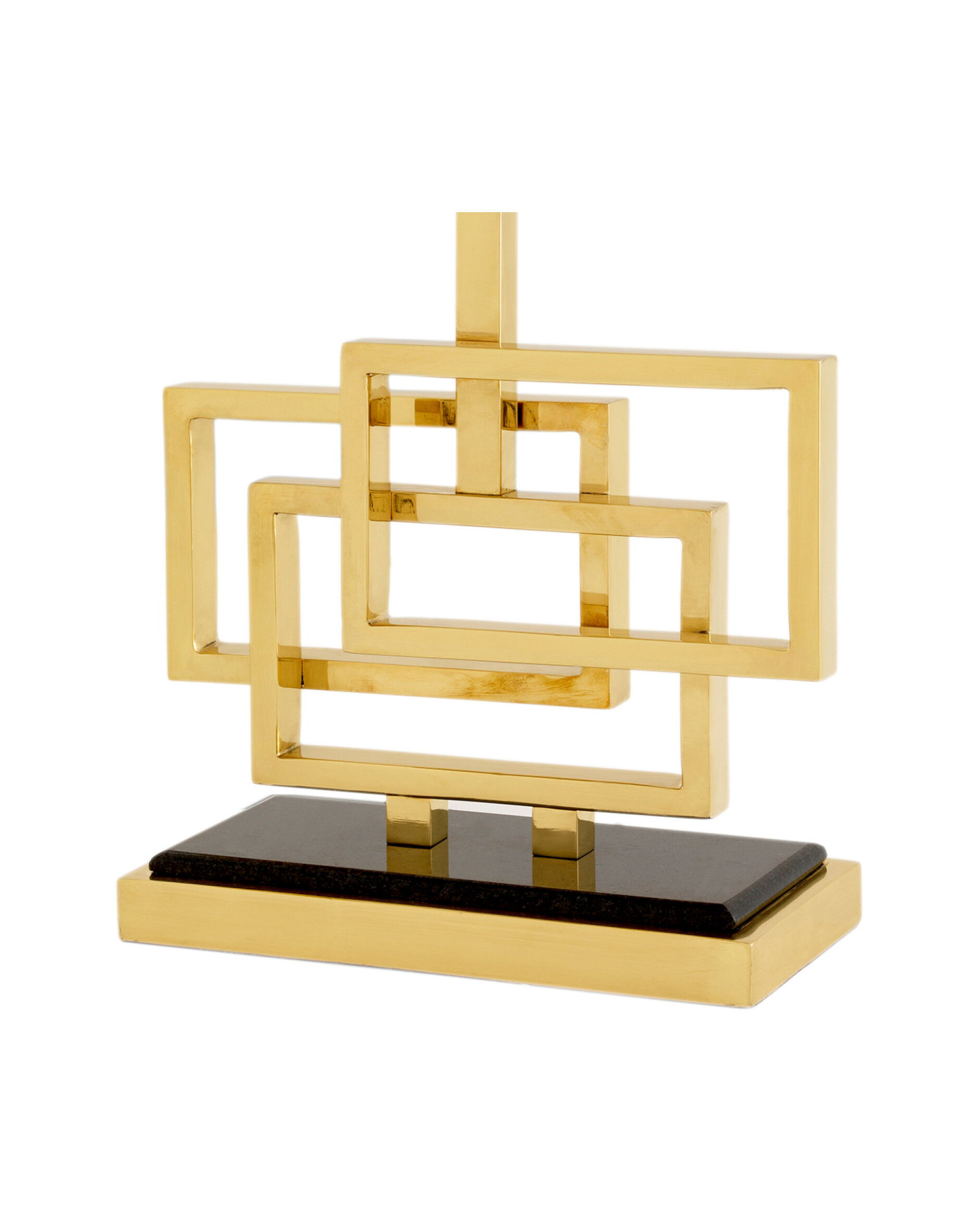 Windolf bordslampa polerad mässing