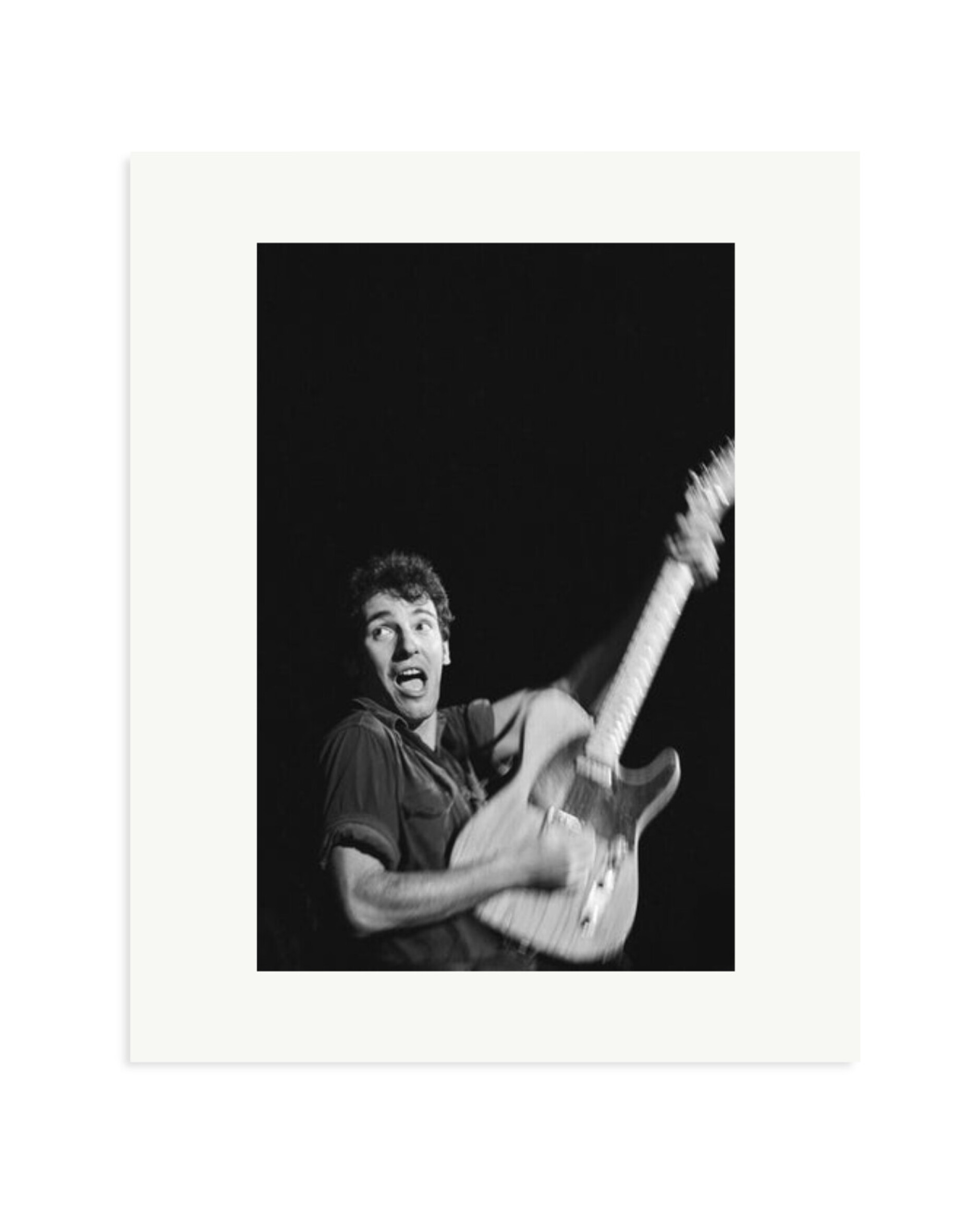 70s Bruce Springsteen Print Only / Medium