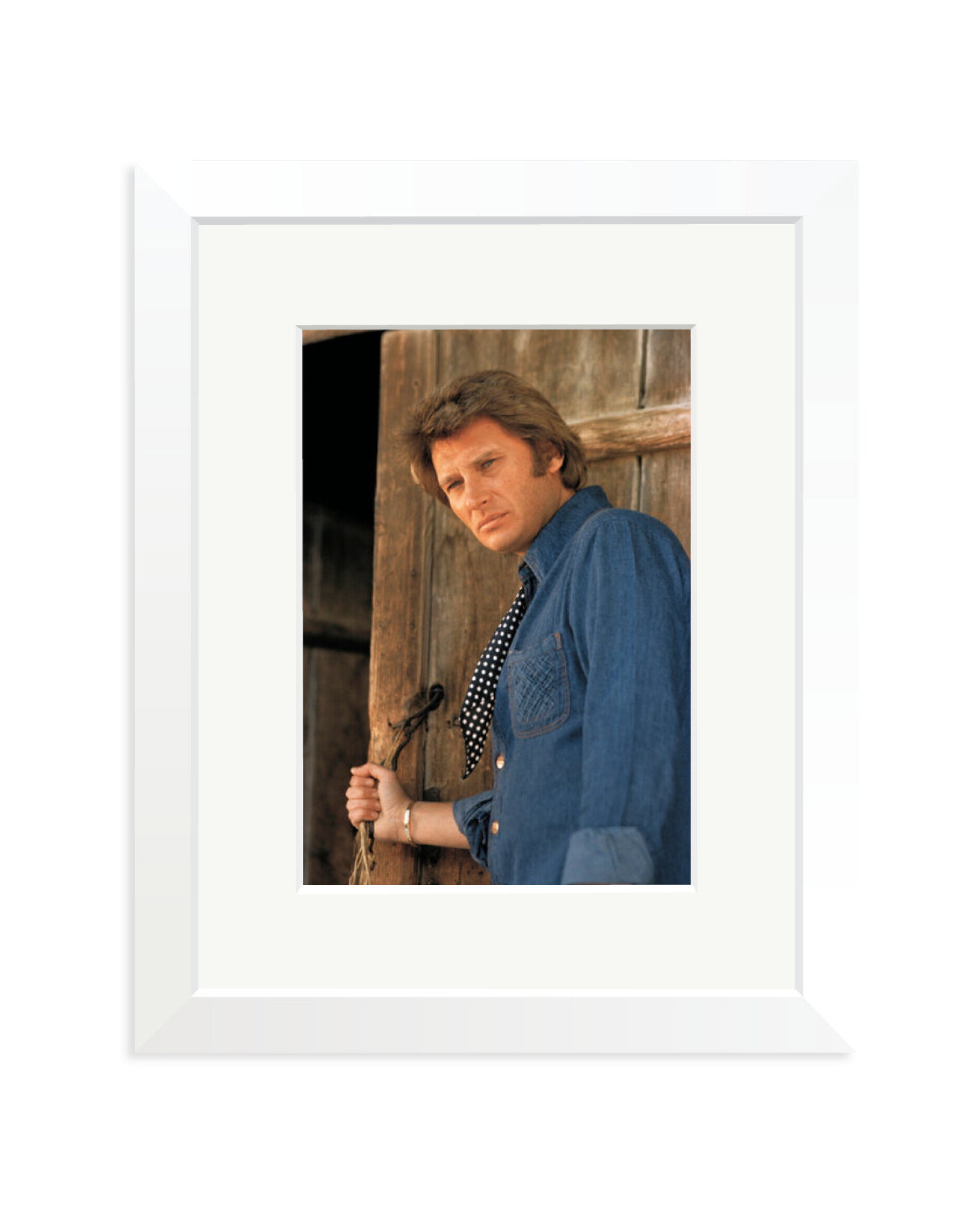 Johnny Hallyday, 1960 White / Small