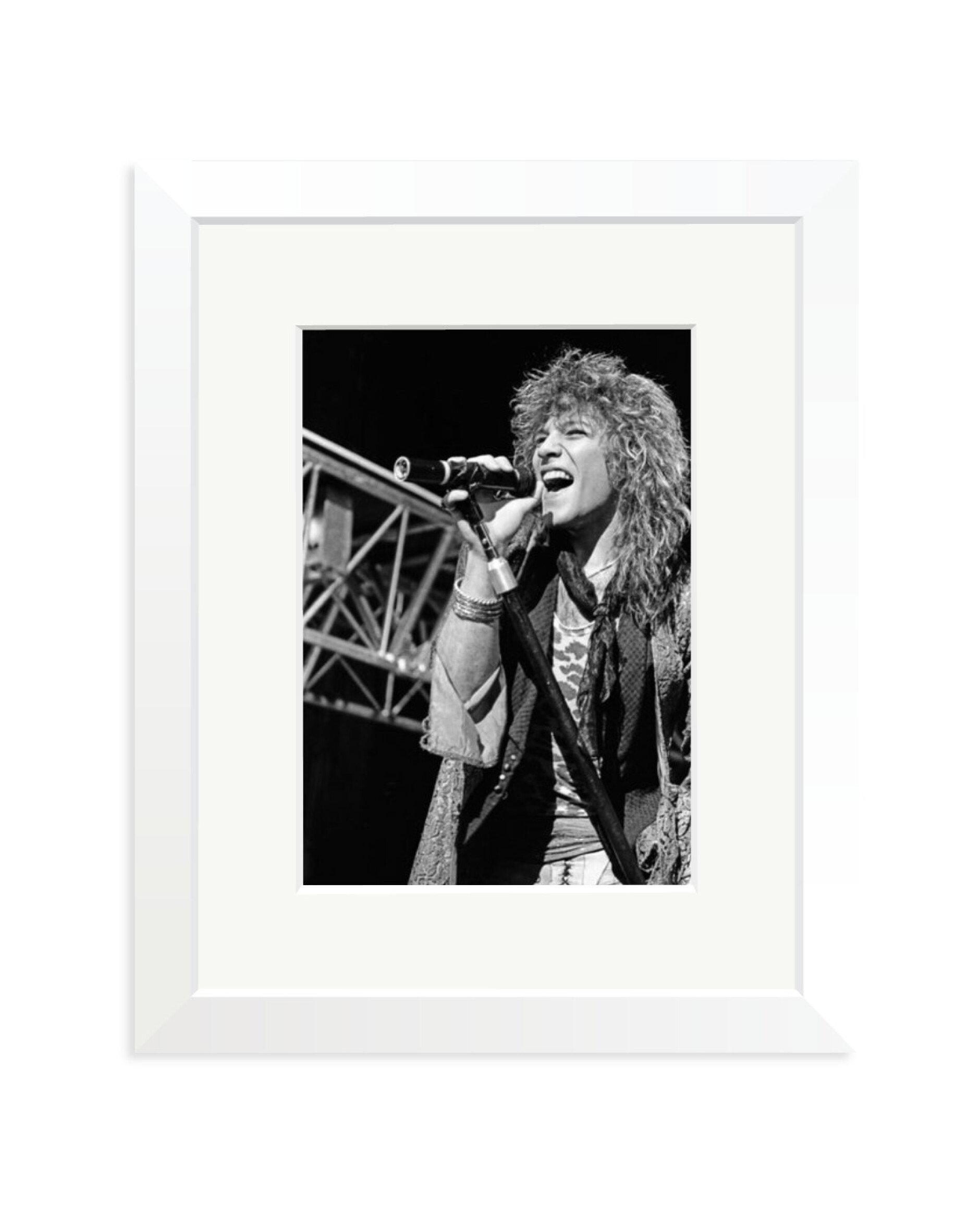 Jon Bon Jovi at the Blossom Music Center White / Small