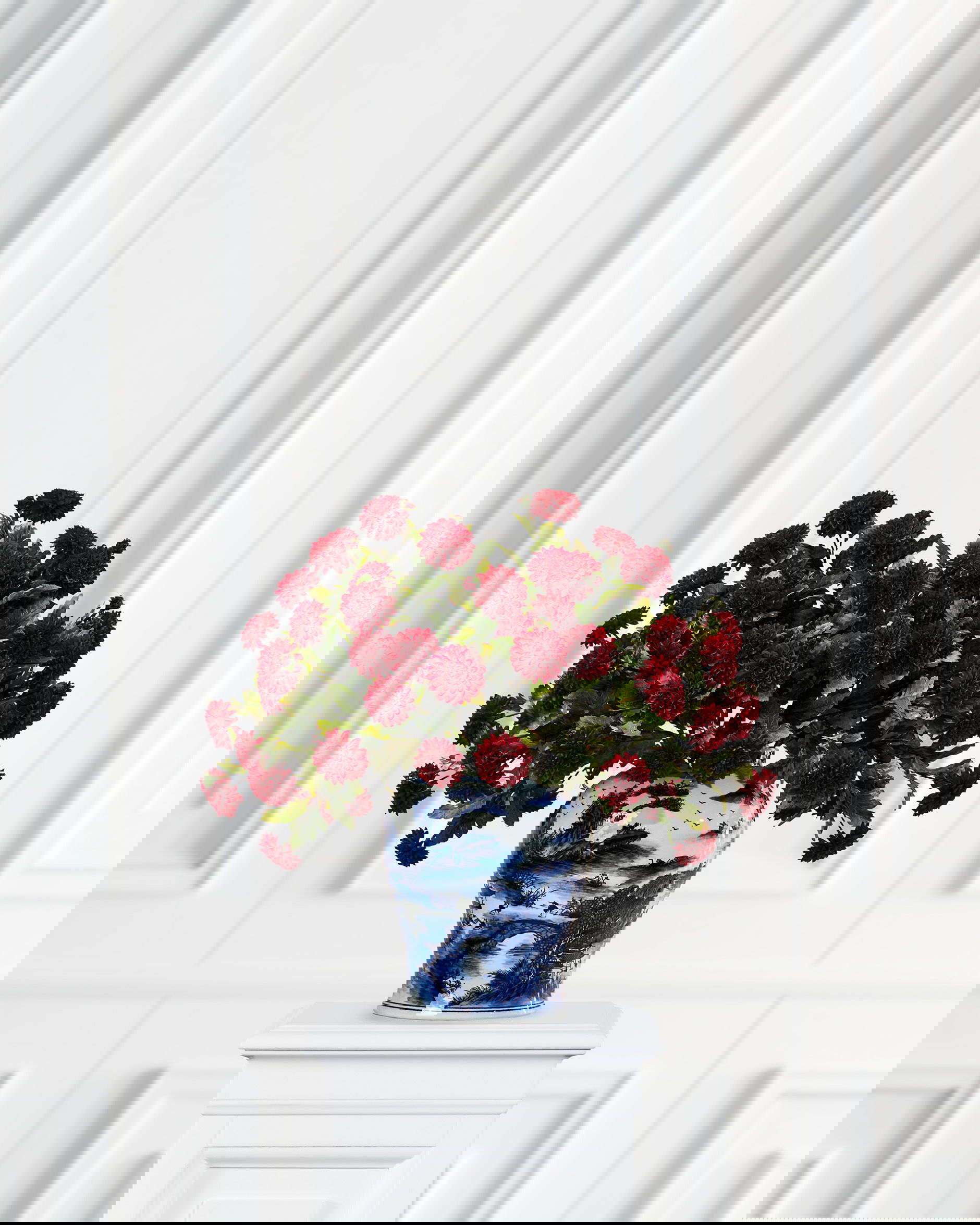 Krysantemum snittblomst vinrød