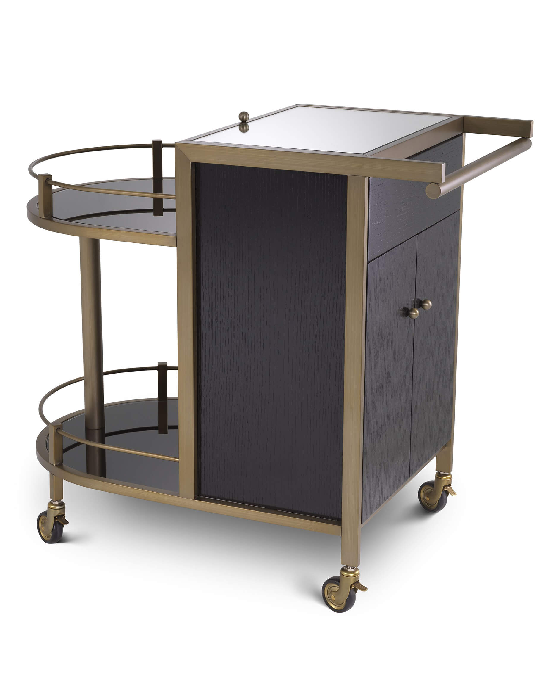 Bellini drinkvagn mässing