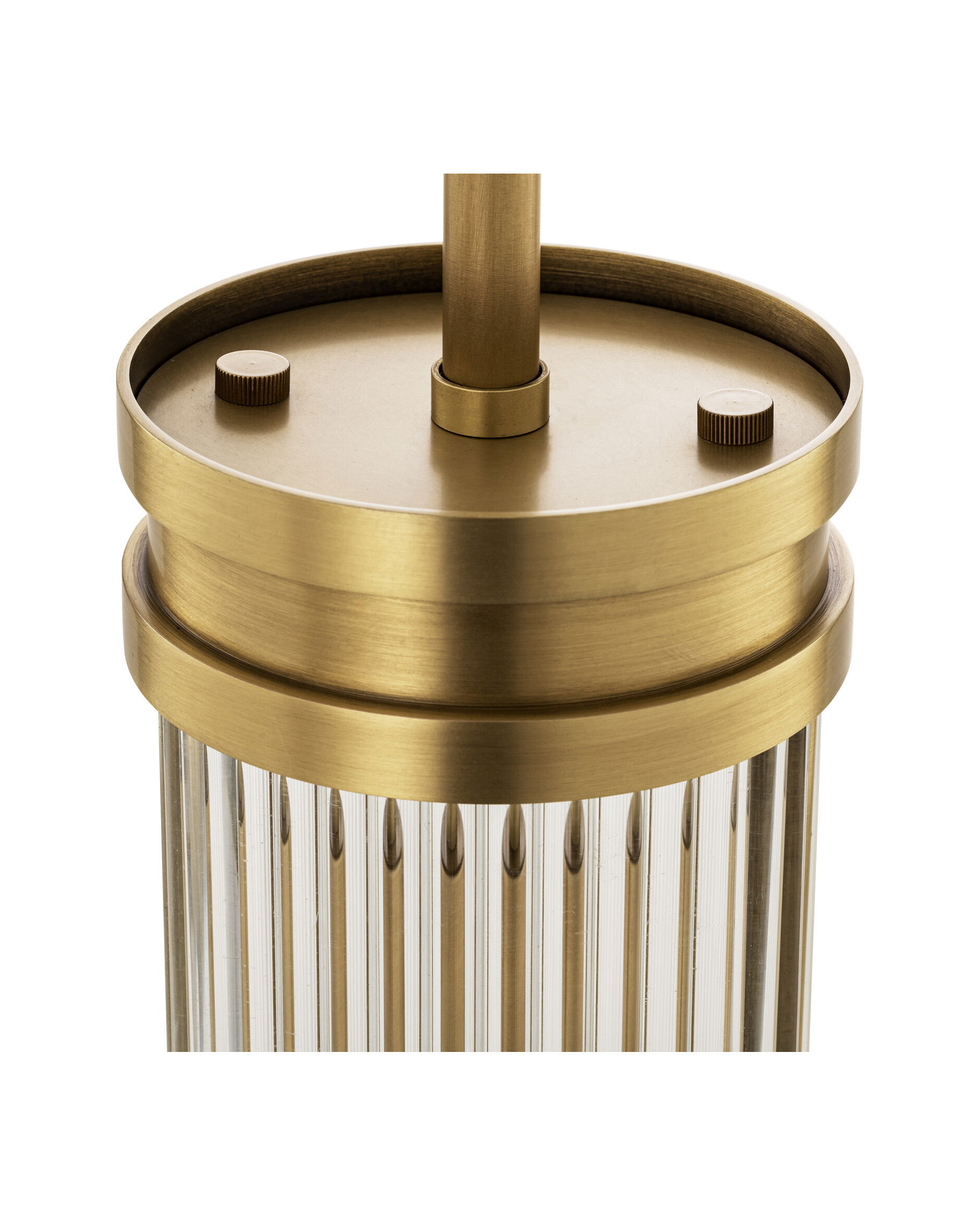 Rousseau Pendant Antique Brass