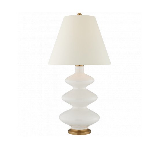 Ivory - Smith Medium Table Lamp Mixed Blue Brown
