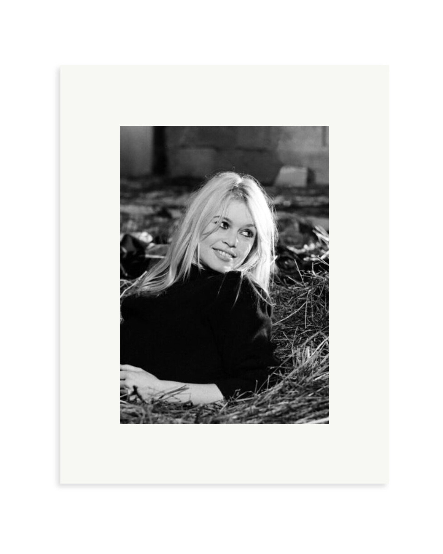 Brigitte on the set of 'A Coeur joie' Print Only / Small
