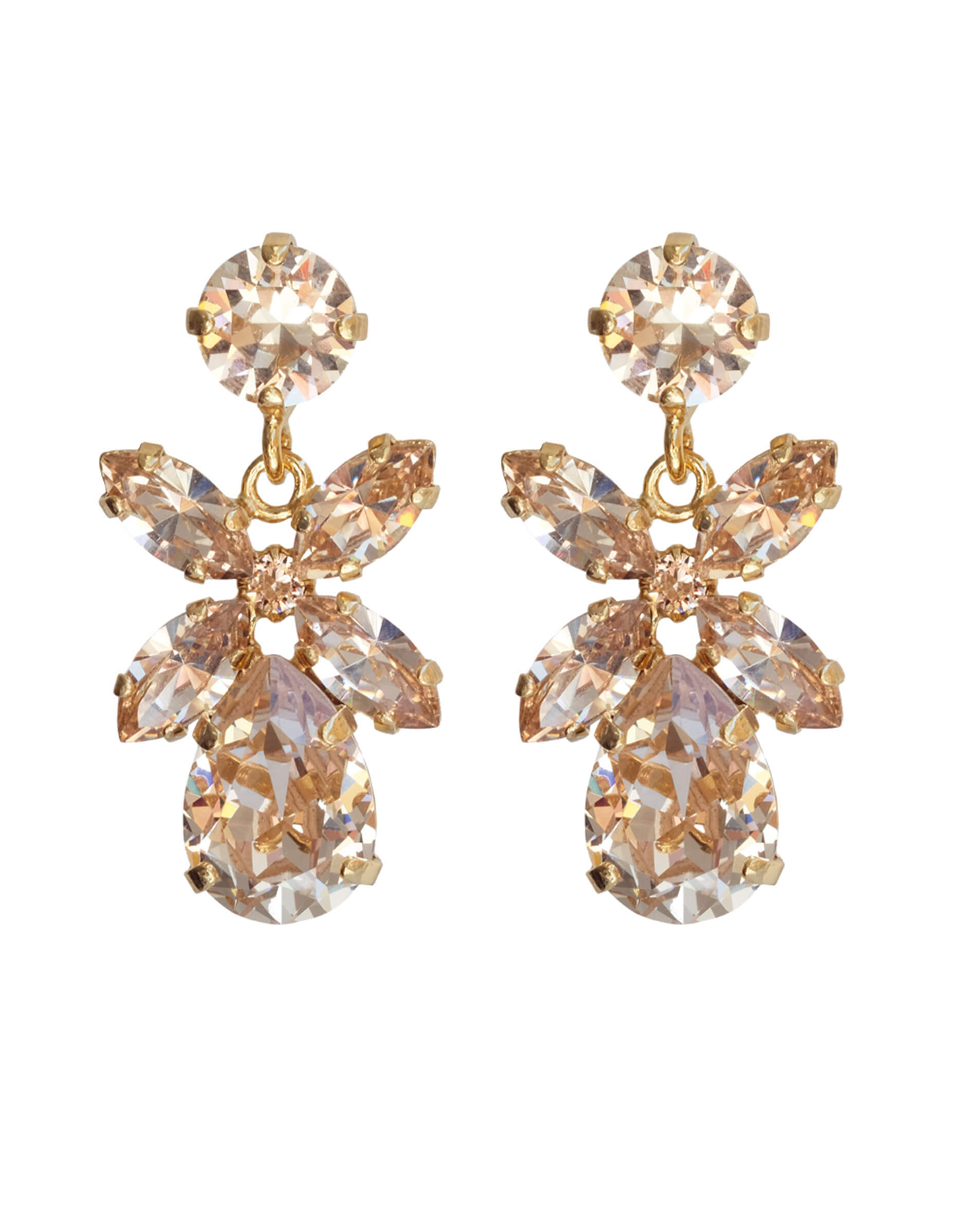 Mini Dione örhängen silk