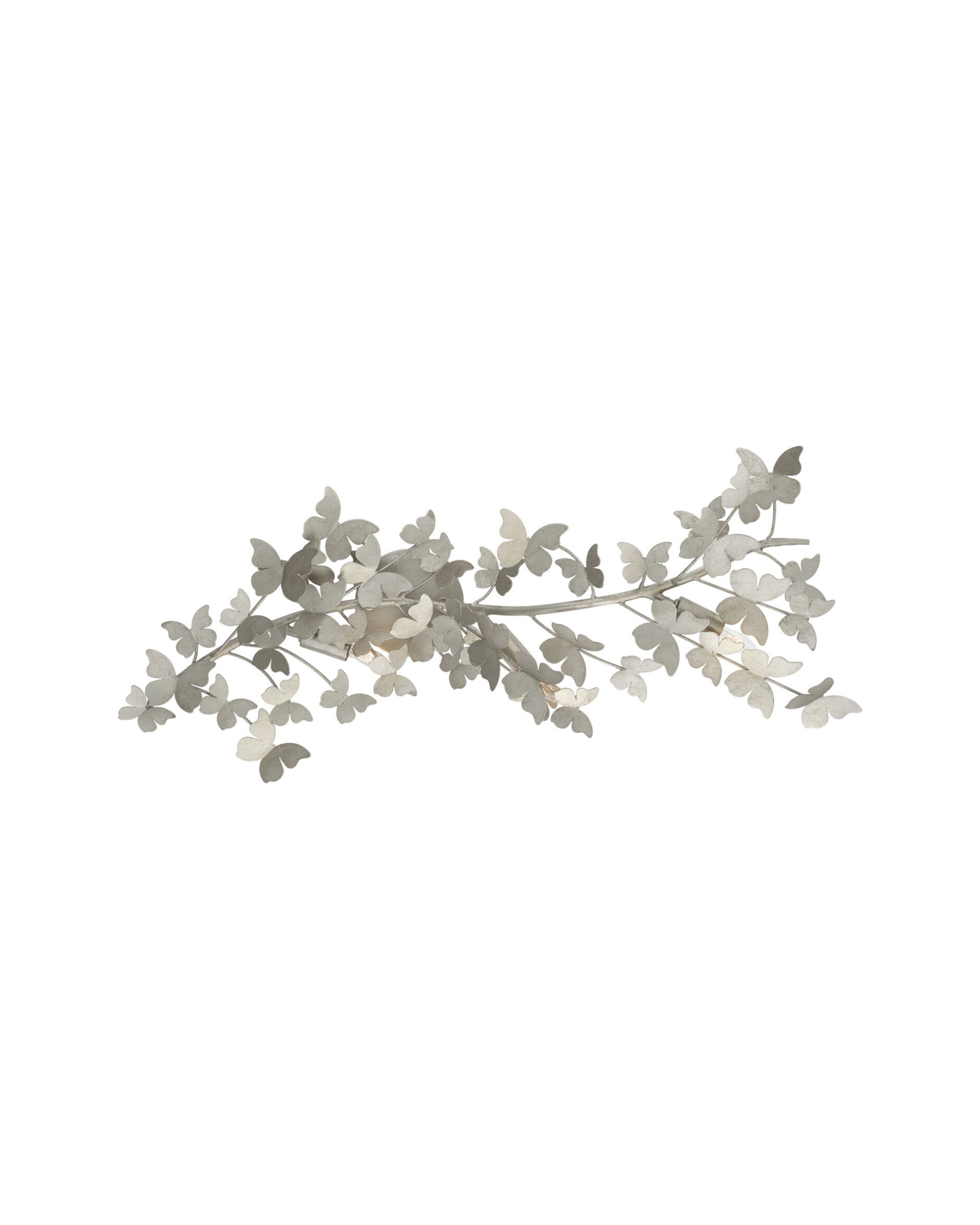 Farfalle vägglampa silver