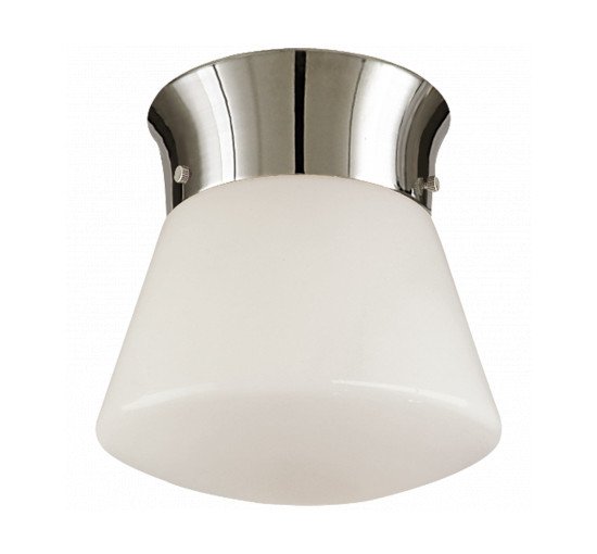 Polished Nickel - Perry Ceiling Light Polished Nickel