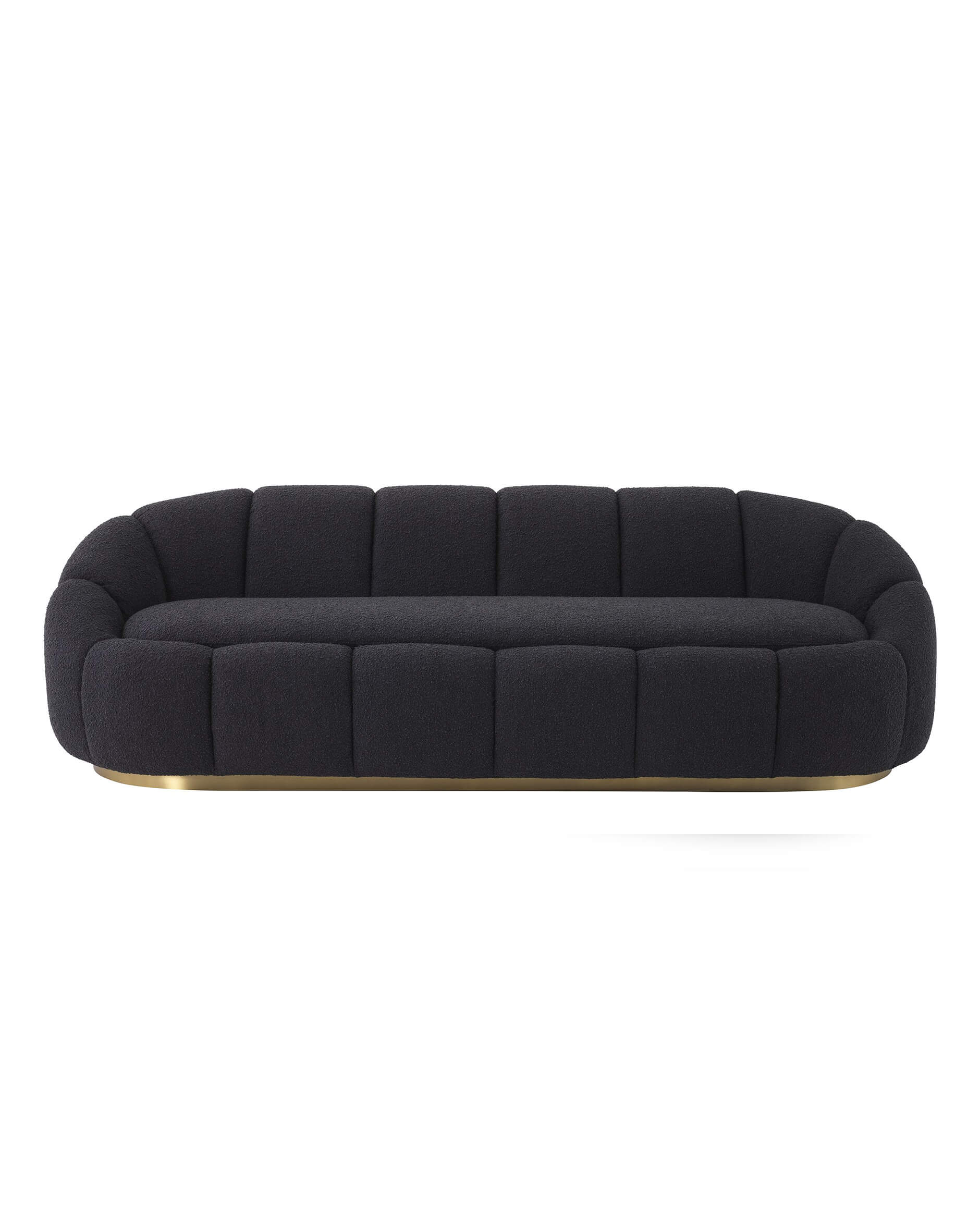 Inger soffa bouclé black