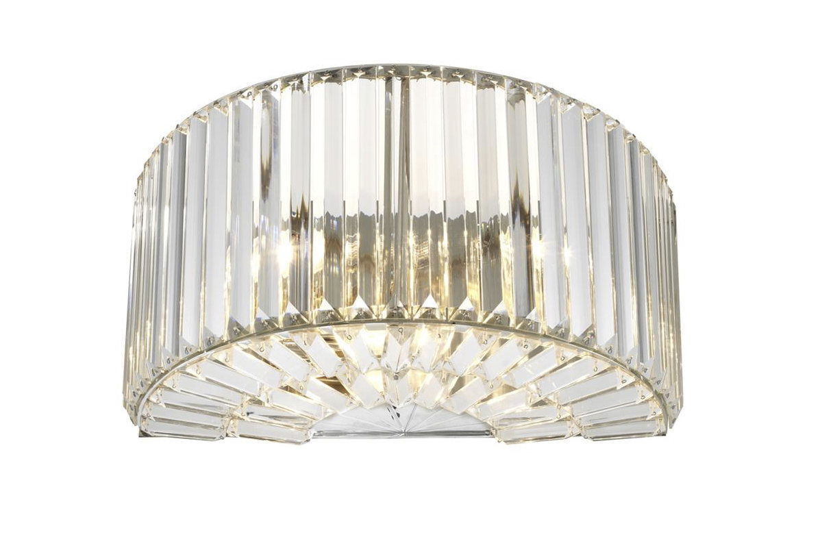 Infinity vägglampa nickel