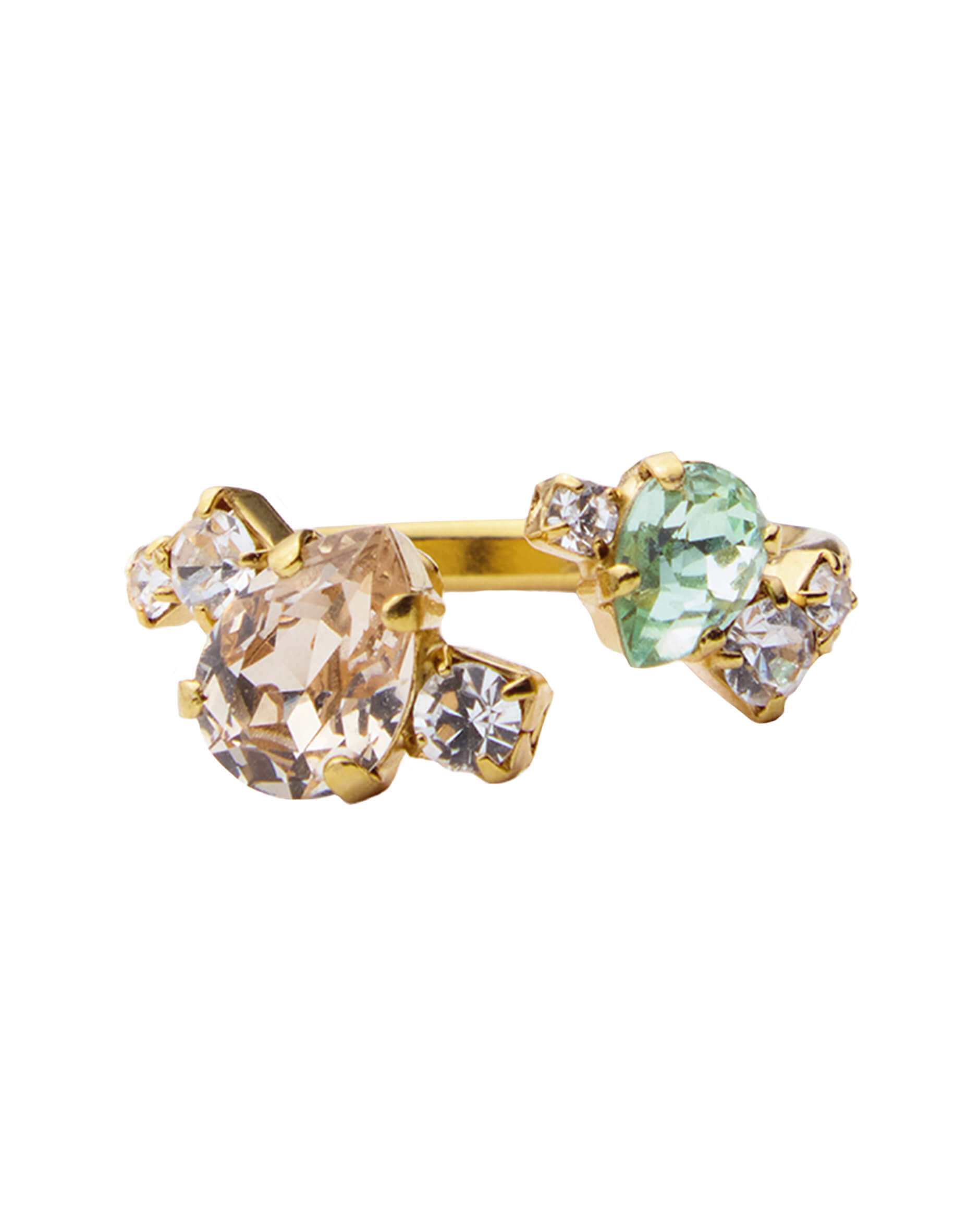 Vivi Ring Chrysolite Light Silk