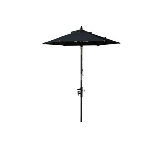 Nero balcony parasol black