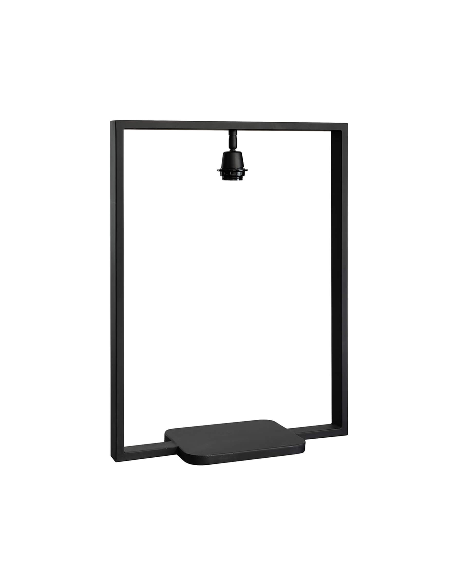Donati frame bordslampa svart