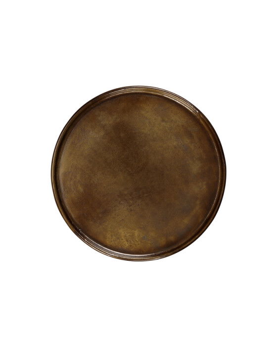 Zelda bordstablett mässing