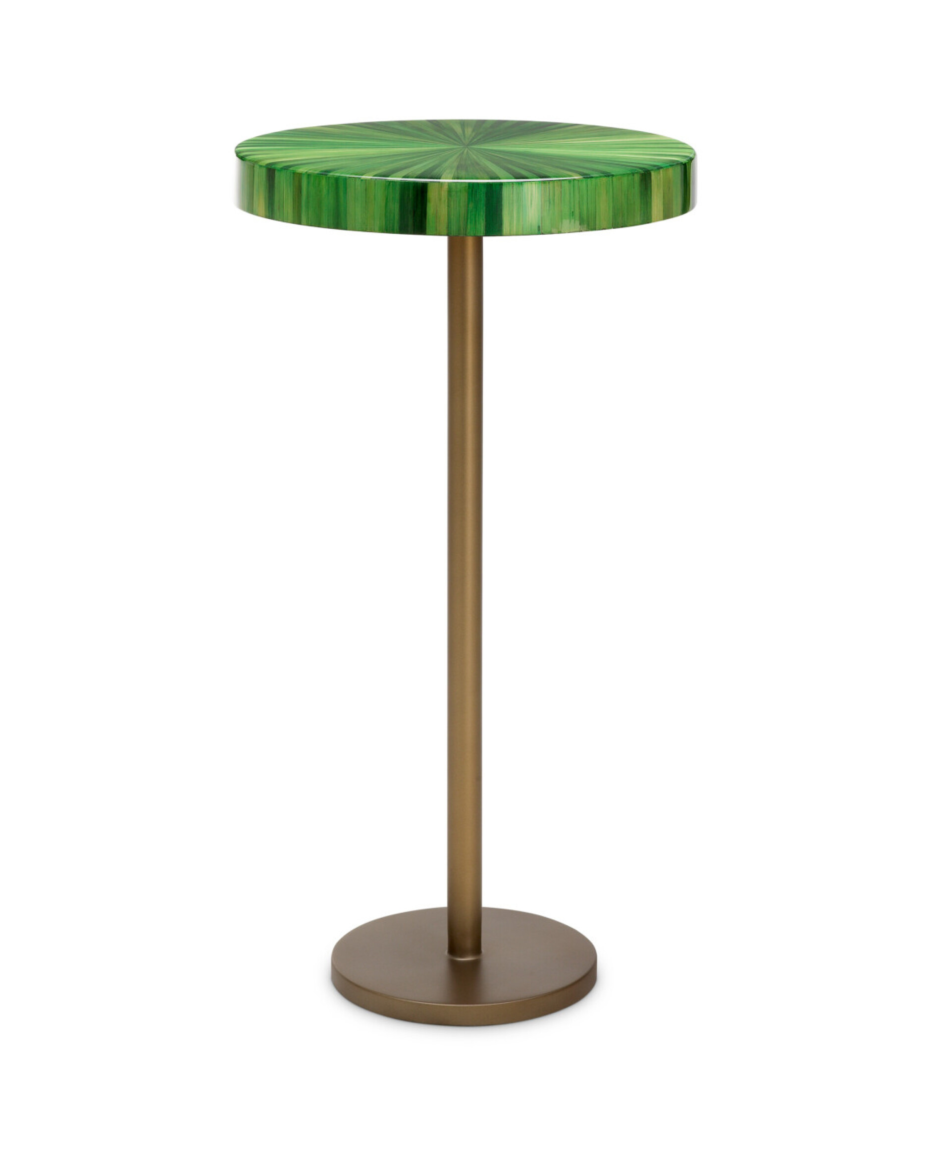 Albany sidebord halmmarketeri grønn