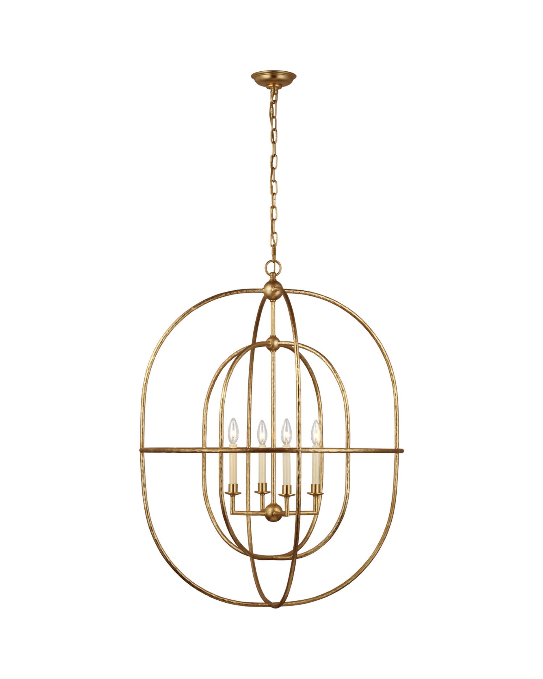 Desmond taklampa dubbel Gild