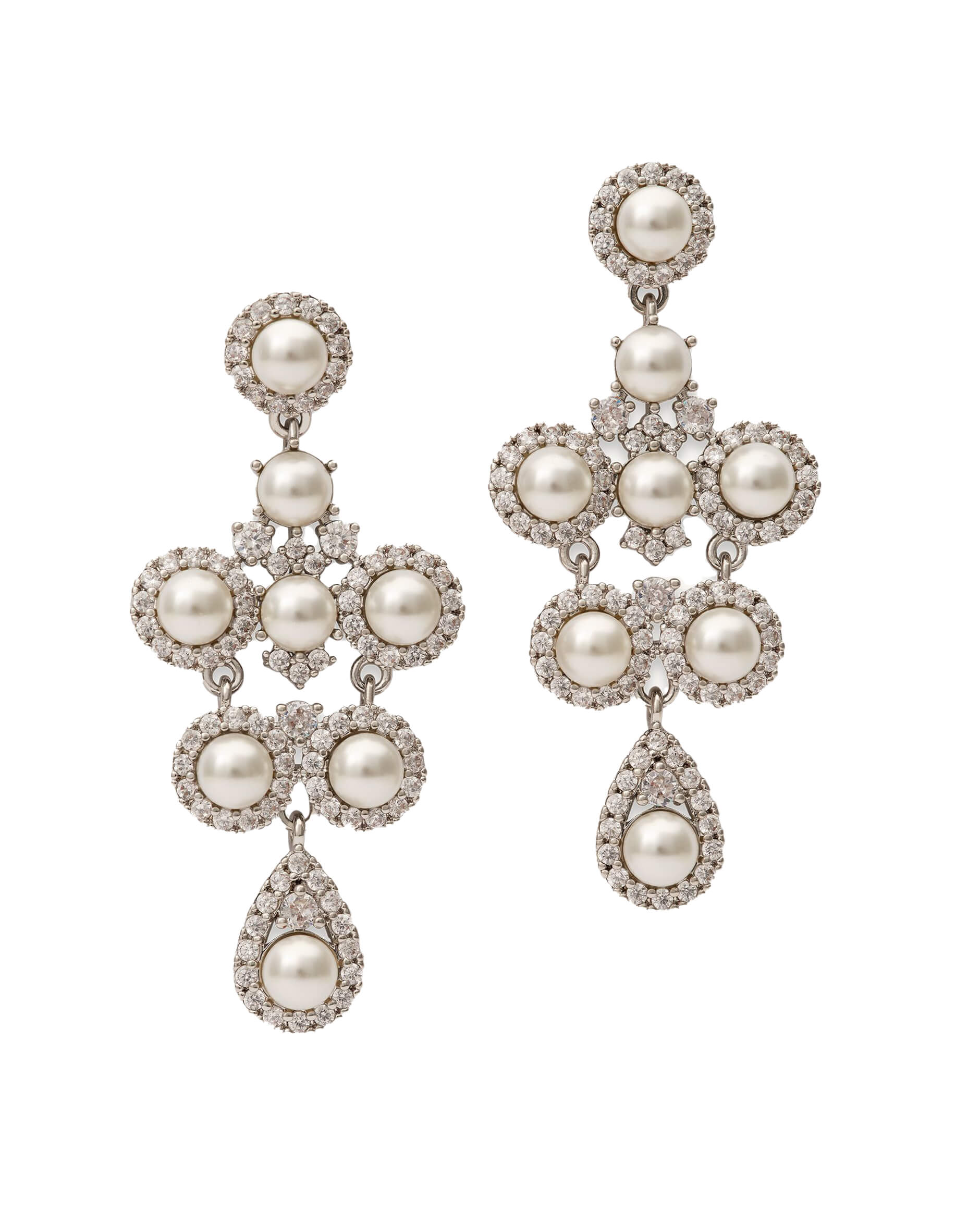 Ophelia örhängen ivory