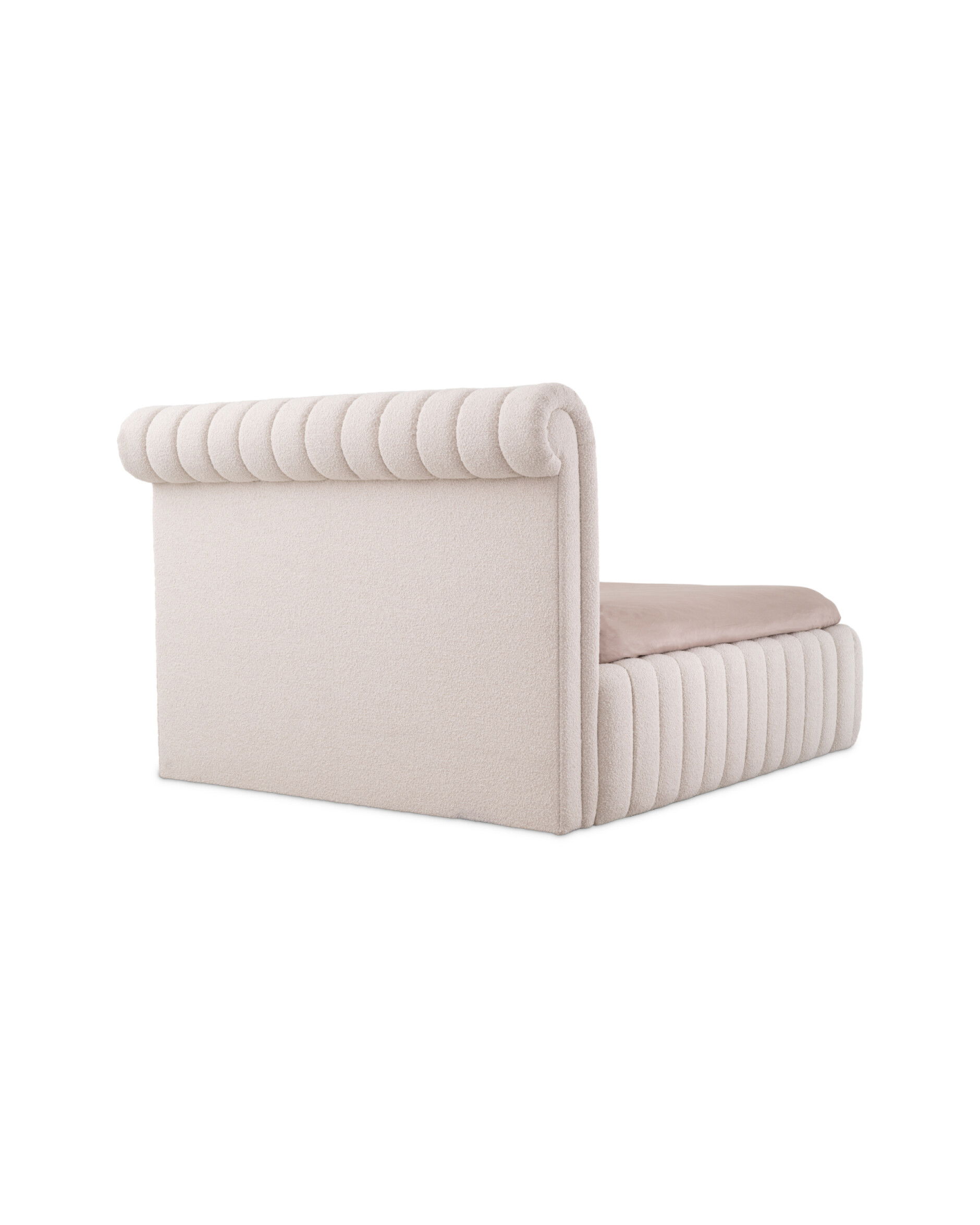 Sycamore sängram bouclé cream