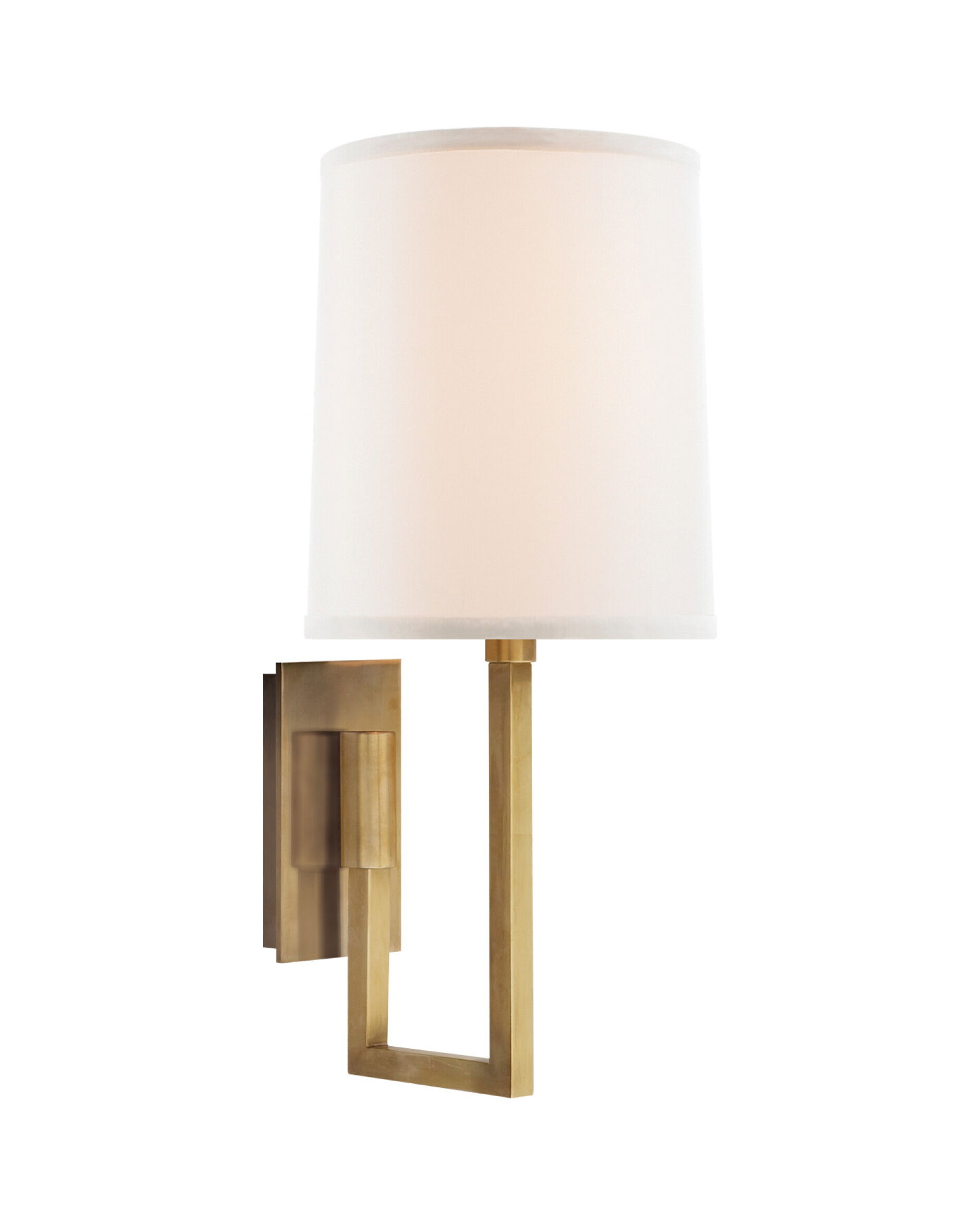 Aspect Library Sconce Soft Brass
