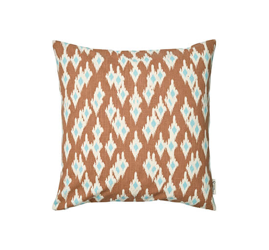 Ikat Diamond putetrekk mocha